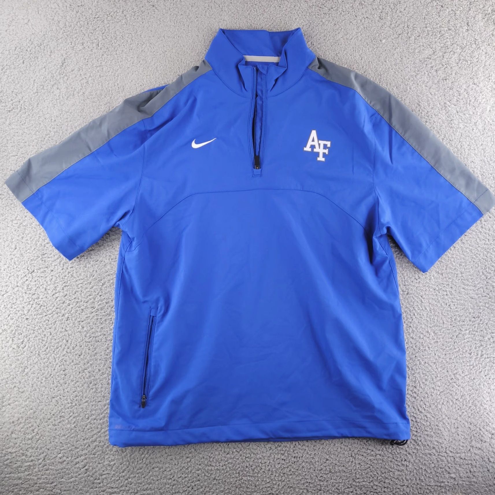 Nike Nike Jacket Mens Medium Blue Track Windbreaker Air Force Swimming Warm Up Size US M / EU 48-50 / 2 - 2 Thumbnail
