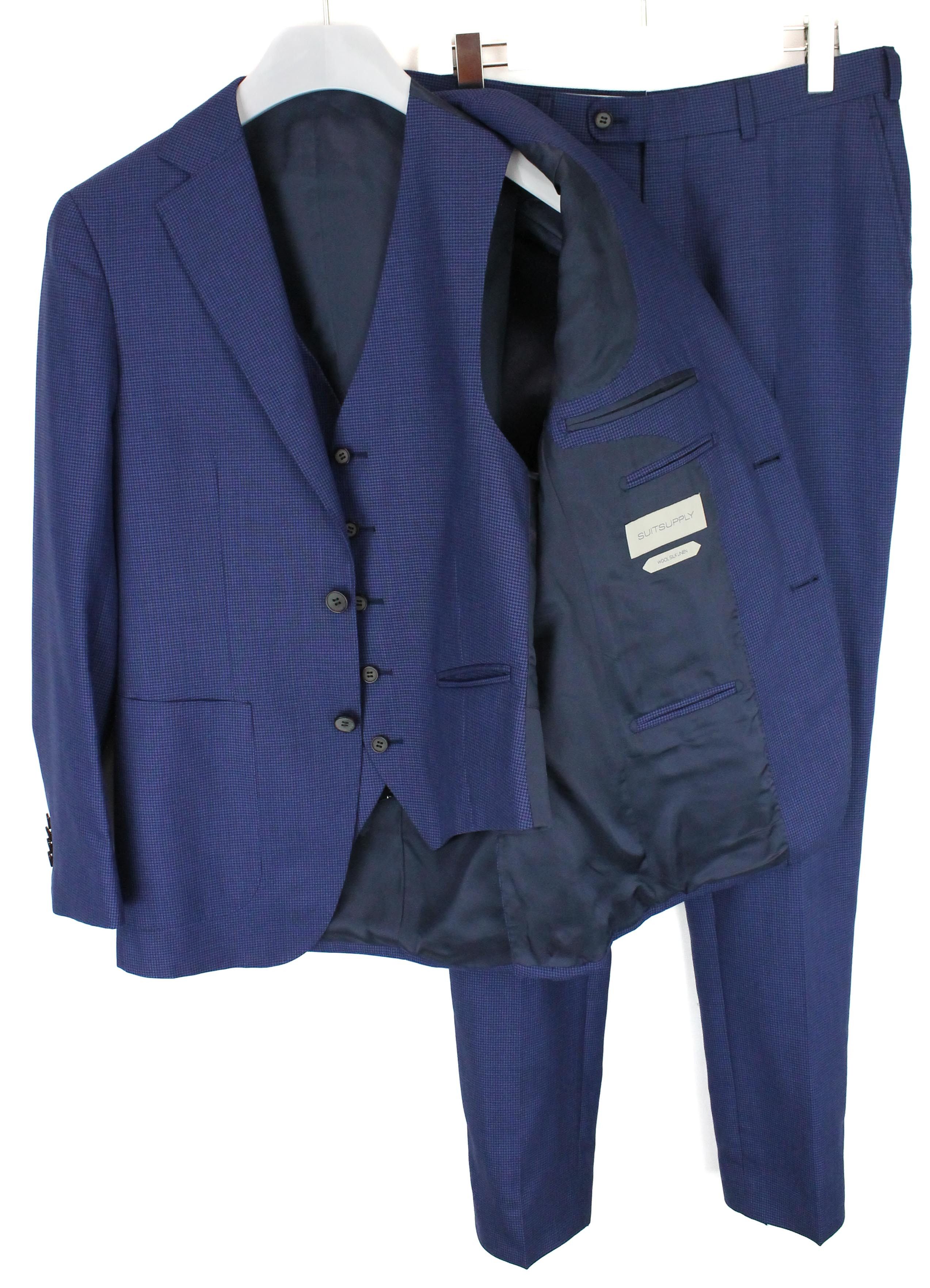 Suitsupply SUITSUPPLY Havana Patch Ferrara Brescia Suit Men's UK 36 Size 36R - 1 Thumbnail