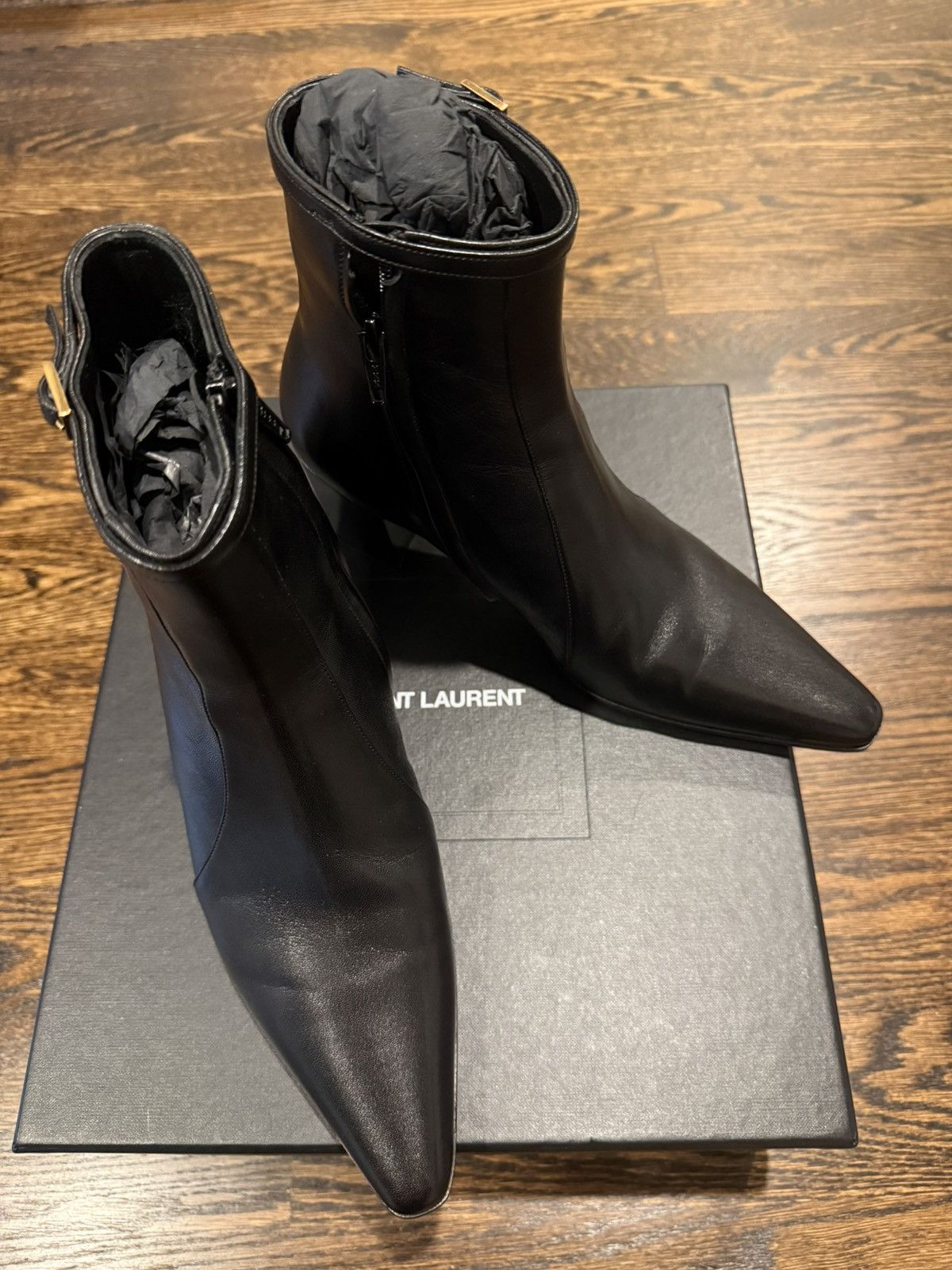 Saint Laurent Paris YSL Arsun 70 boots Size US 8 / EU 41 - 3 Thumbnail