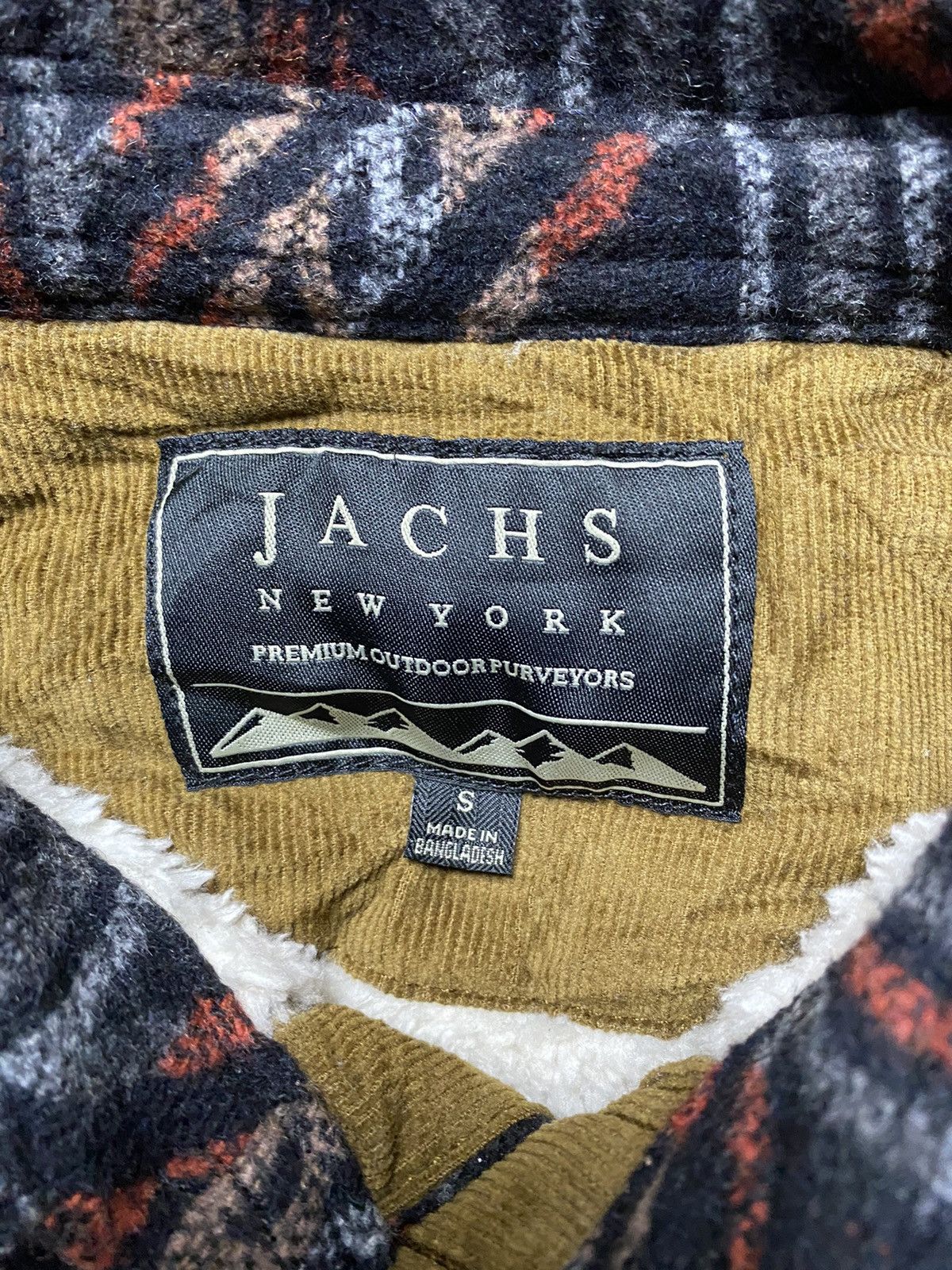 Flannel × JACHS NY Jachs New York Sherpa Flannel shirt Size US S / EU 44-46 / 1 - 8 Thumbnail