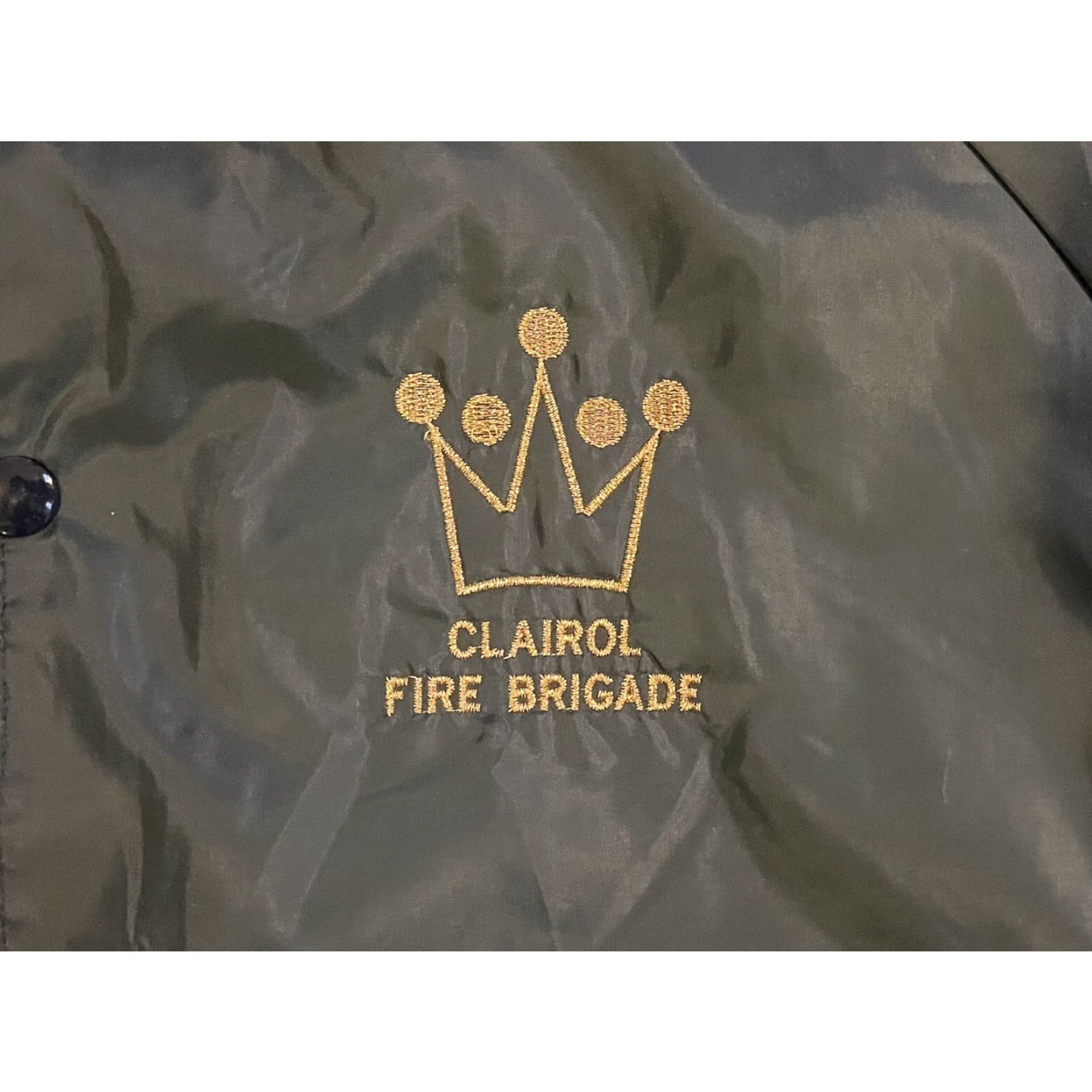 Vintage VINTAGE WearGuard Jacket Men’s XL Black 80s Bomber Water Resistant Embroidered Crown Logo Size US XL / EU 56 / 4 - 3 Thumbnail