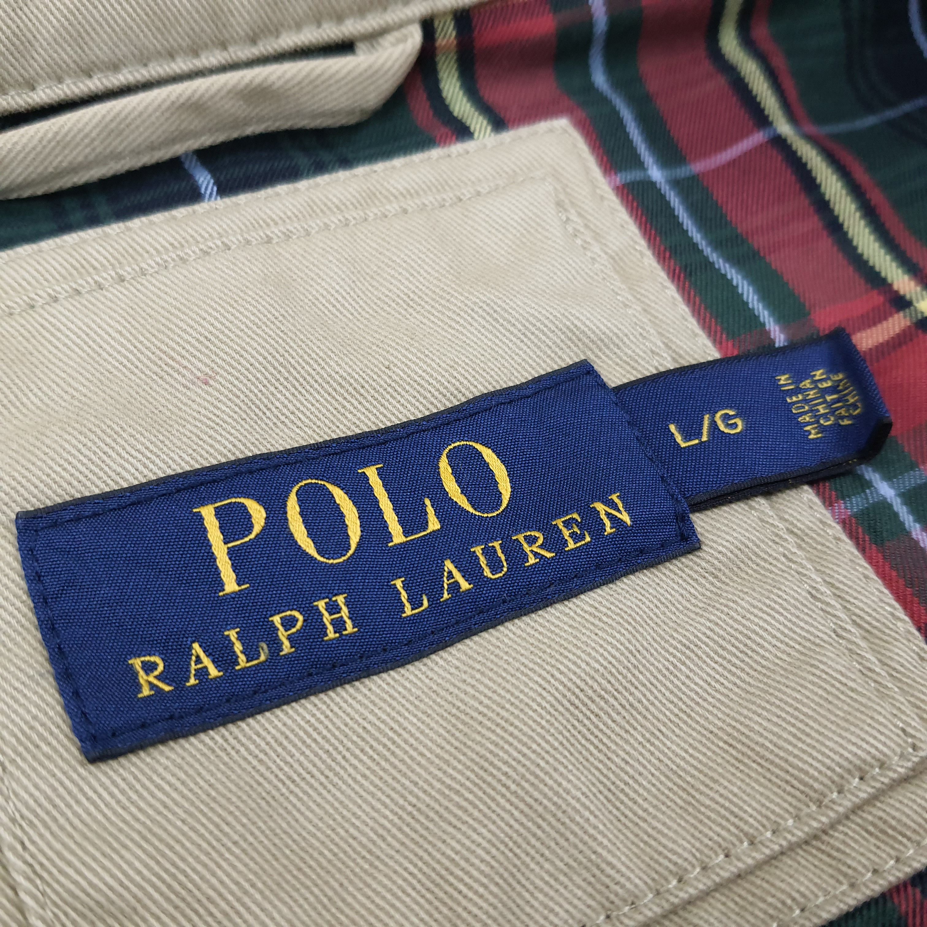 Vintage Vintage POLO Ralph Lauren Zipper Jacket C231N14 Size US L / EU 52-54 / 3 - 5 Thumbnail