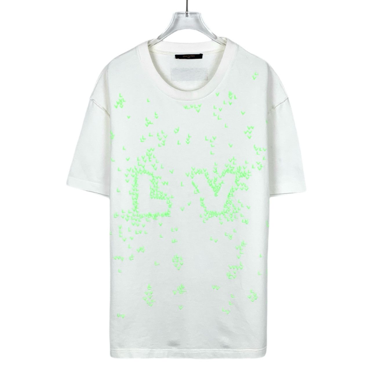 Louis Vuitton Louis Vuitton Tee – White Embroidered Logo Cotton (Size XXL) Size US XXL / EU 58 / 5 - 1 Thumbnail