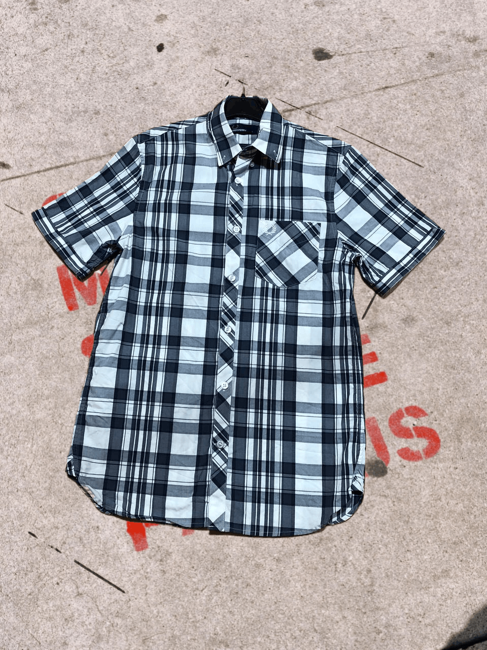 Fred Perry FRED PERRY Men’s Casual Shirt SHORT Sleeve Everyday Wear Size US S / EU 44-46 / 1 - 1 Thumbnail
