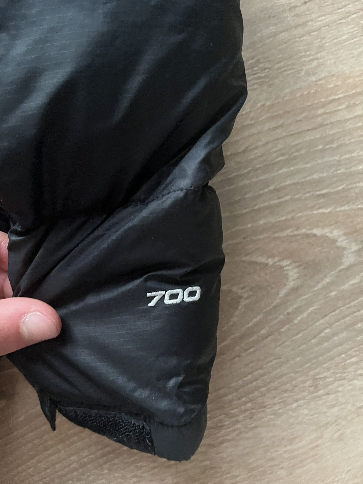 The North Face The north face puffer jacket nupste 700 streetwear black Size M / US 6-8 / IT 42-44 - 3 Thumbnail