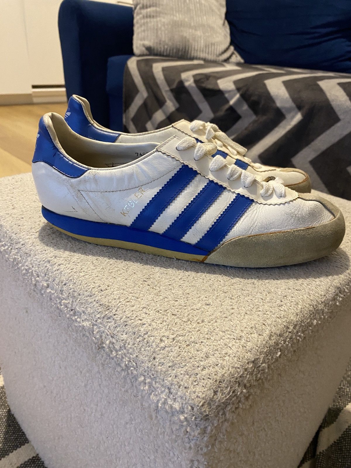 Vintage Vintage shoes Adidas Kegler made in Yugoslavia 70s 80s Size US 7.5 / EU 40-41 - 7 Thumbnail