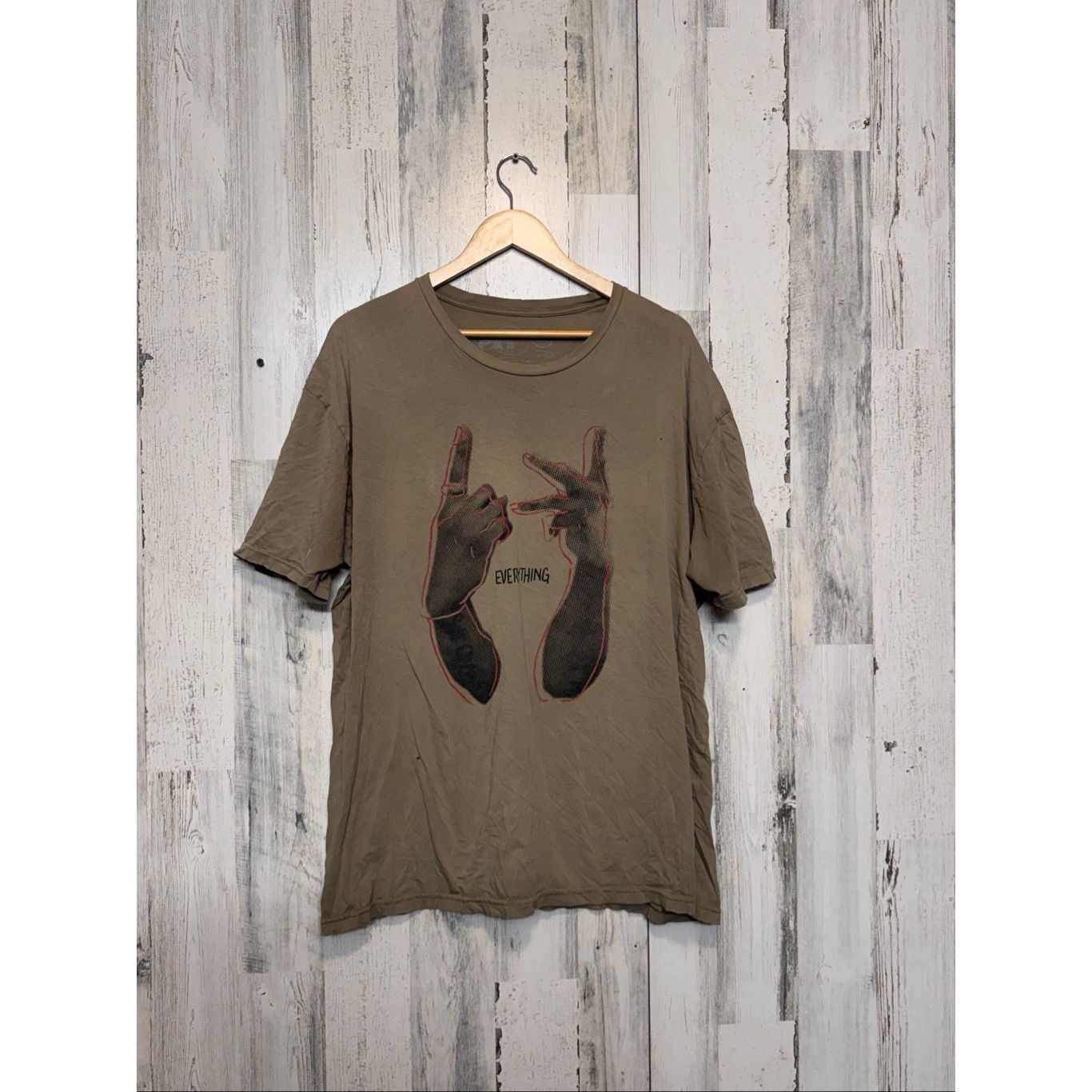 Other Sniper Gang Graphic T-Shirt Brown 3XL – Streetwear Tee, Oversized Fit Size US XXL / EU 58 / 5 - 1 Thumbnail