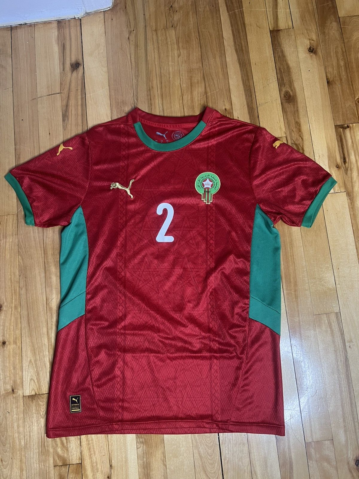 Puma Hakimi Morocco Jersey Size US L / EU 52-54 / 3 - 1 Thumbnail