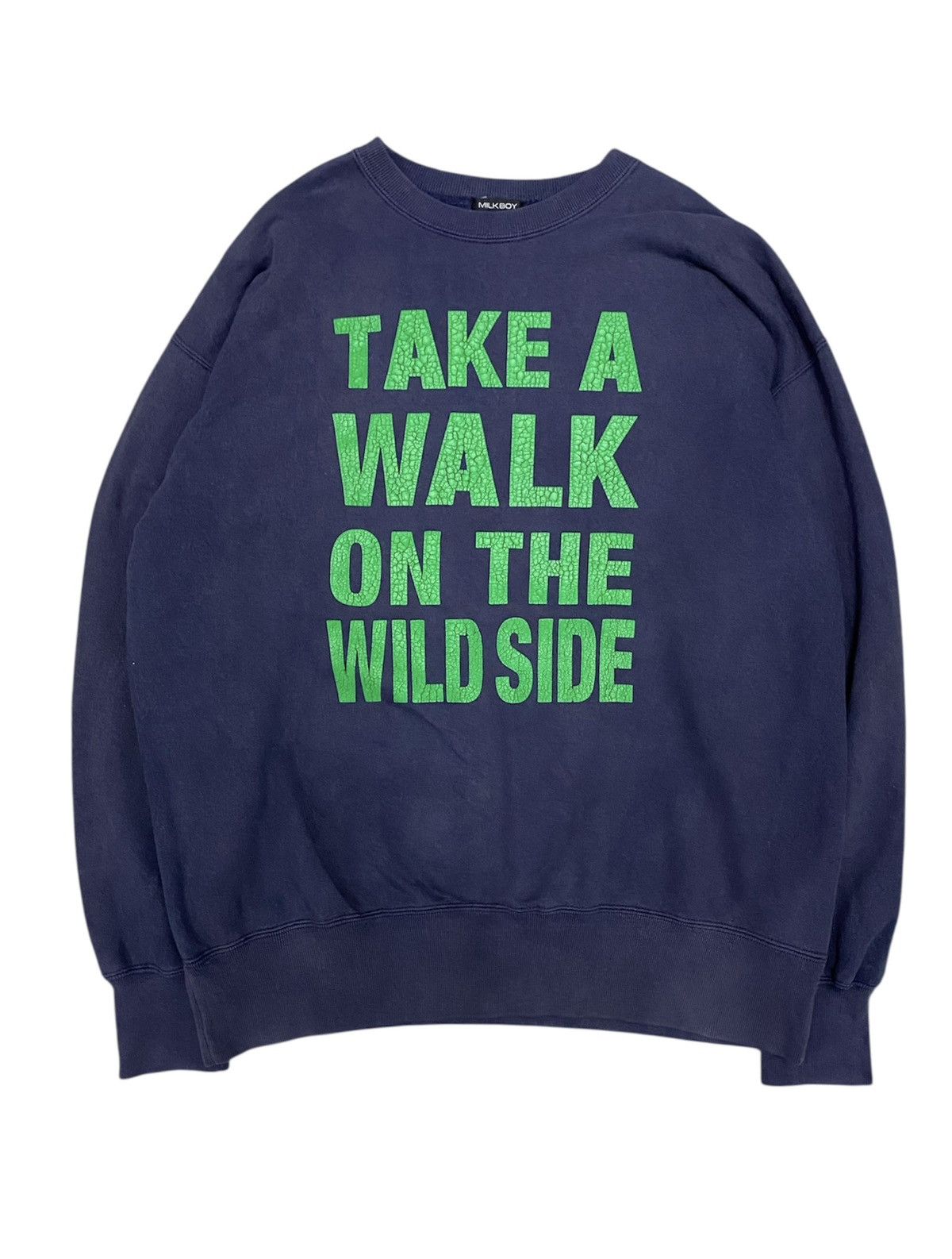 Junya Watanabe 🔥🔥AW2003 MILK BOY Poem Take a walk on the wild side Size US L / EU 52-54 / 3 - 1 Thumbnail