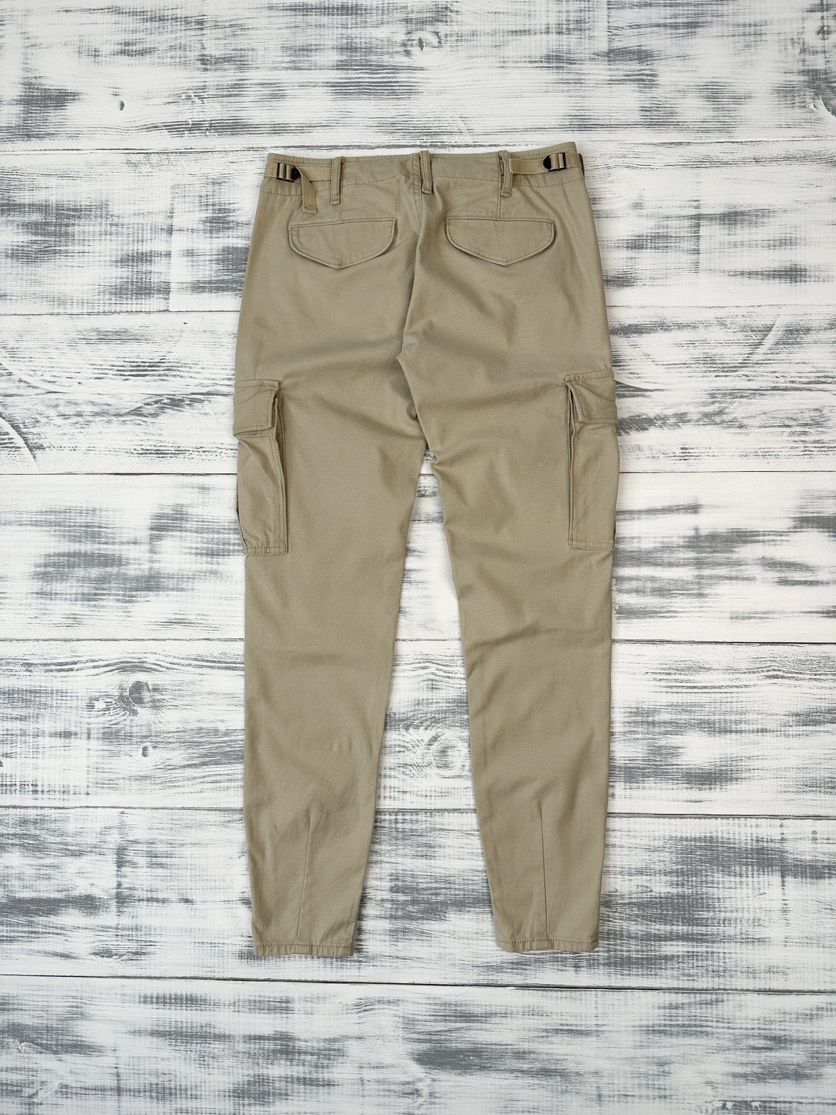 Denim & Supply Ralph Lauren DENIM & SUPPLY RALPH LAUREN Cargo Pants Women’s Beige sz 26 Size 26" / US 2 / IT 38 - 2 Thumbnail