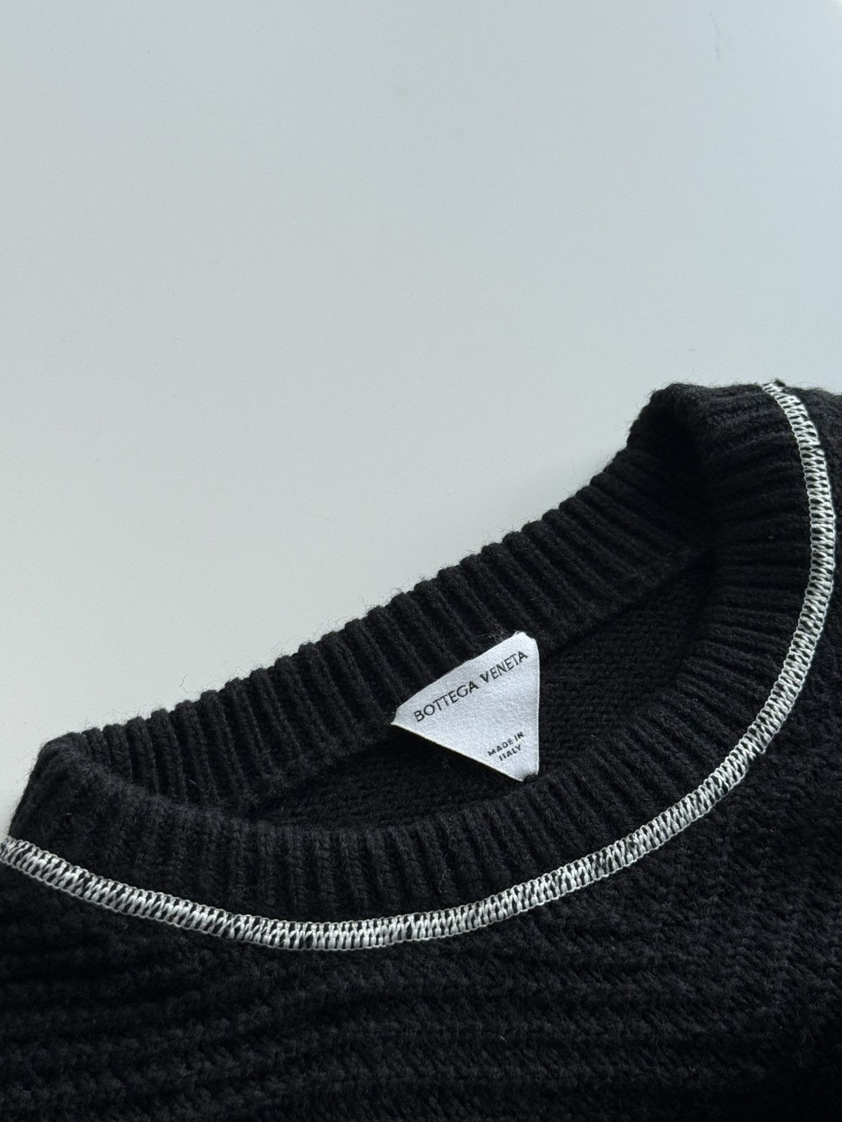 Bottega Veneta RRP $2500 Bottega Veneta Cashmere Sweater Overlock Mens L Size US L / EU 52-54 / 3 - 10 Thumbnail