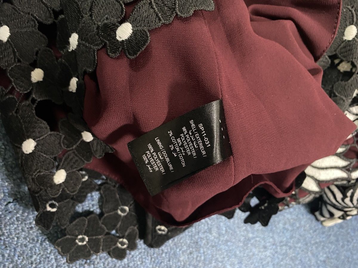 Self-Portrait Self-Portrait Black & White Floral “Millie” Dress Size XS / US 0-2 / IT 36-38 - 3 Thumbnail