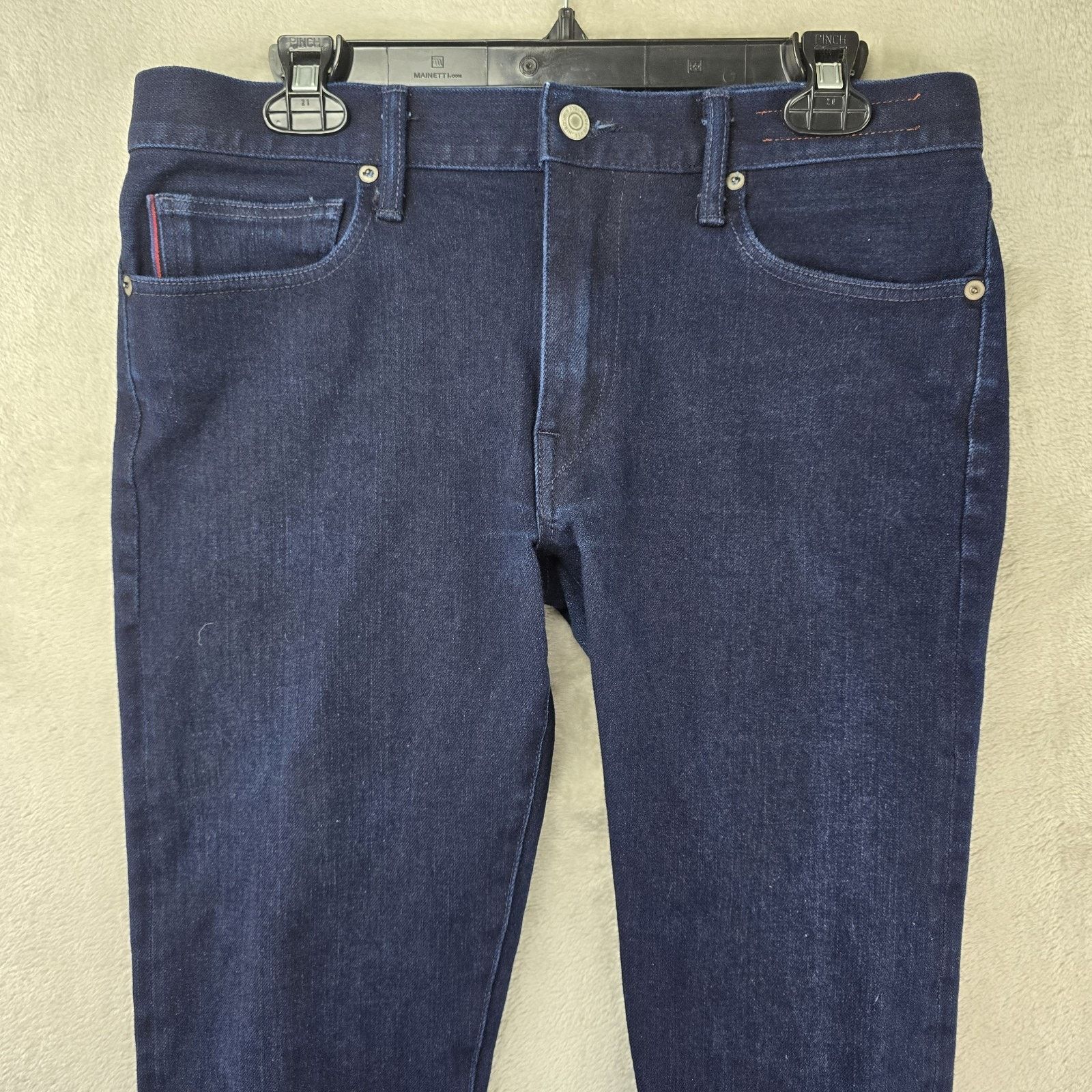 KATO Hiroshi Kato Jeans 33x29 Blue The Pen Slim Selvedge Denim Size US 33 - 2 Thumbnail