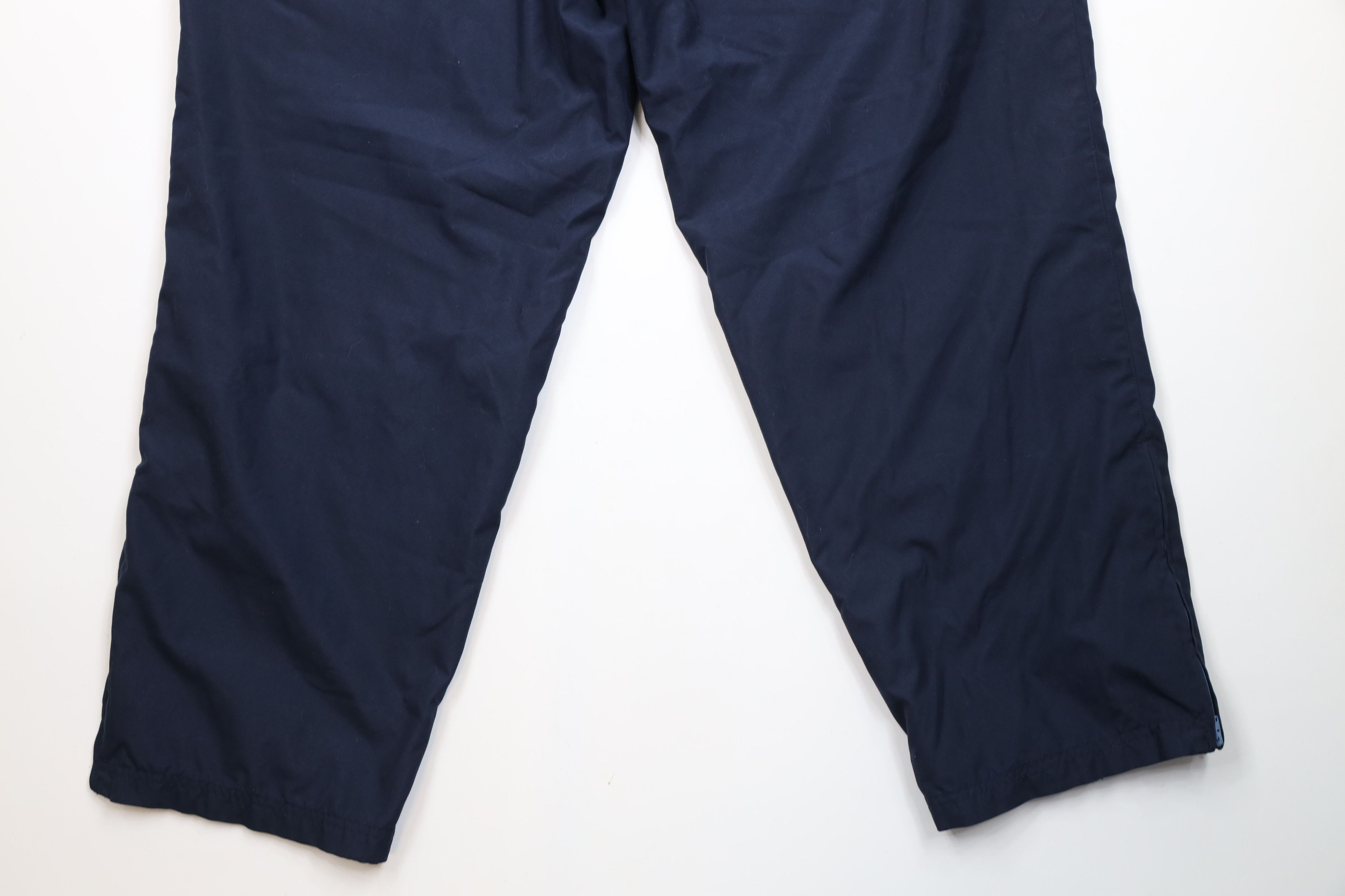 Champion × Vintage Vintage 90s Champion Lined Wide Leg Windbreaker Pants Blue Size US 38 / EU 54 - 14 Thumbnail