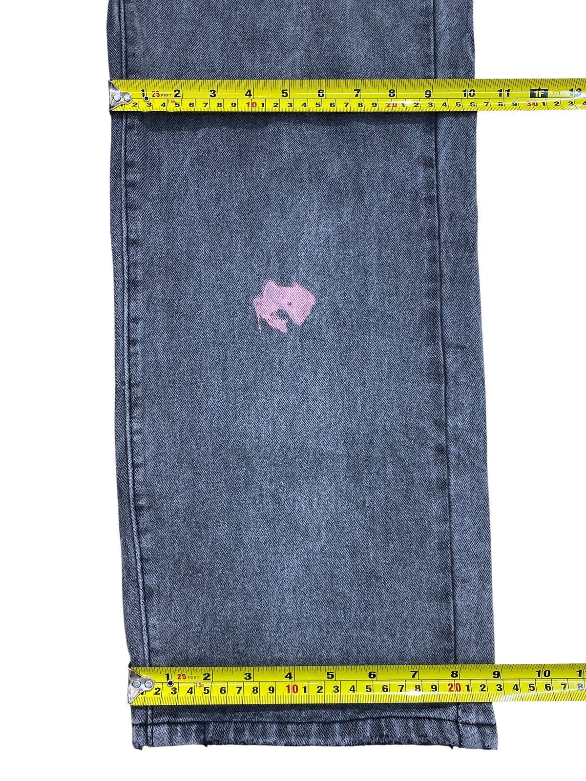 Japanese Brand Japanese Brand GRL Faded Wash Cut Out Style Jeans Size 24" / US 00 / IT 34 - 7 Thumbnail