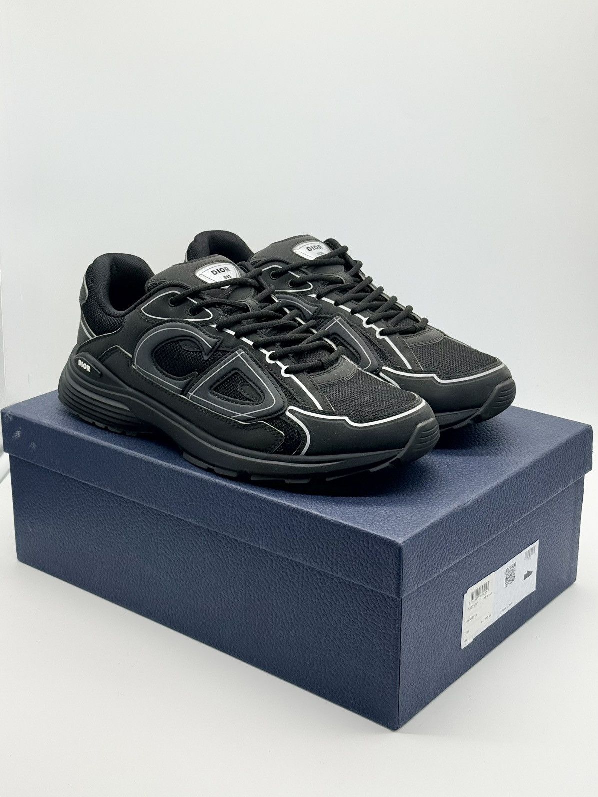 Dior Size 13 - Dior B30 Black Size US 13 / EU 46 - 1 Thumbnail