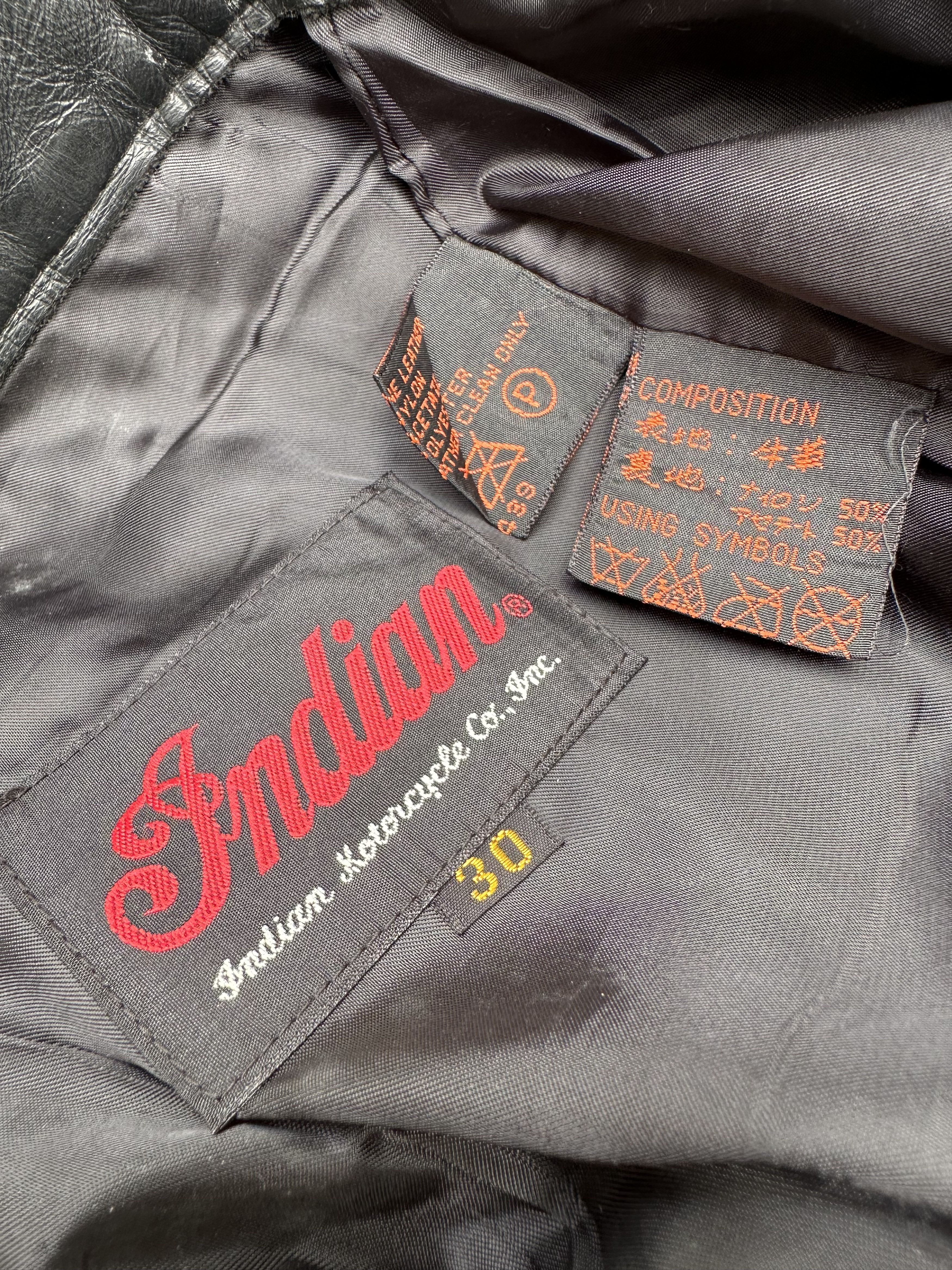 Indian Motorcycle Rare Vintage Indian Motorcycles Leather Racing Bikers Pants Size US 30 / EU 46 - 19 Thumbnail