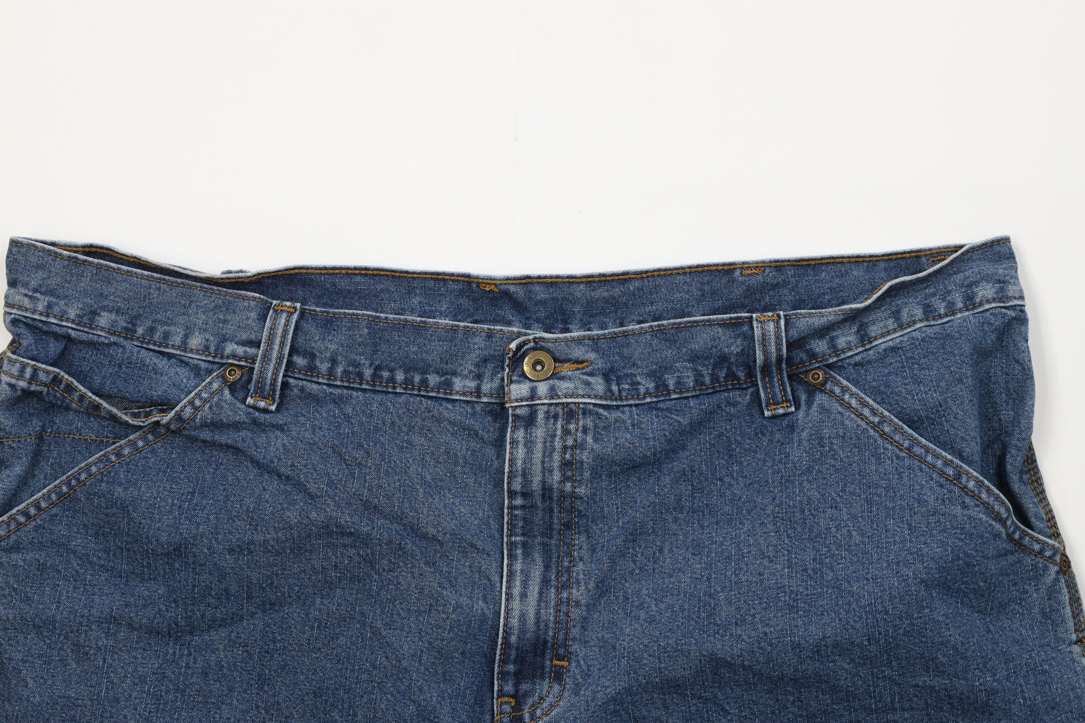 Vintage Vintage 90s Y2K Streetwear Relaxed Denim Jean Shorts Jorts Size US 44 / EU 60 - 2 Thumbnail