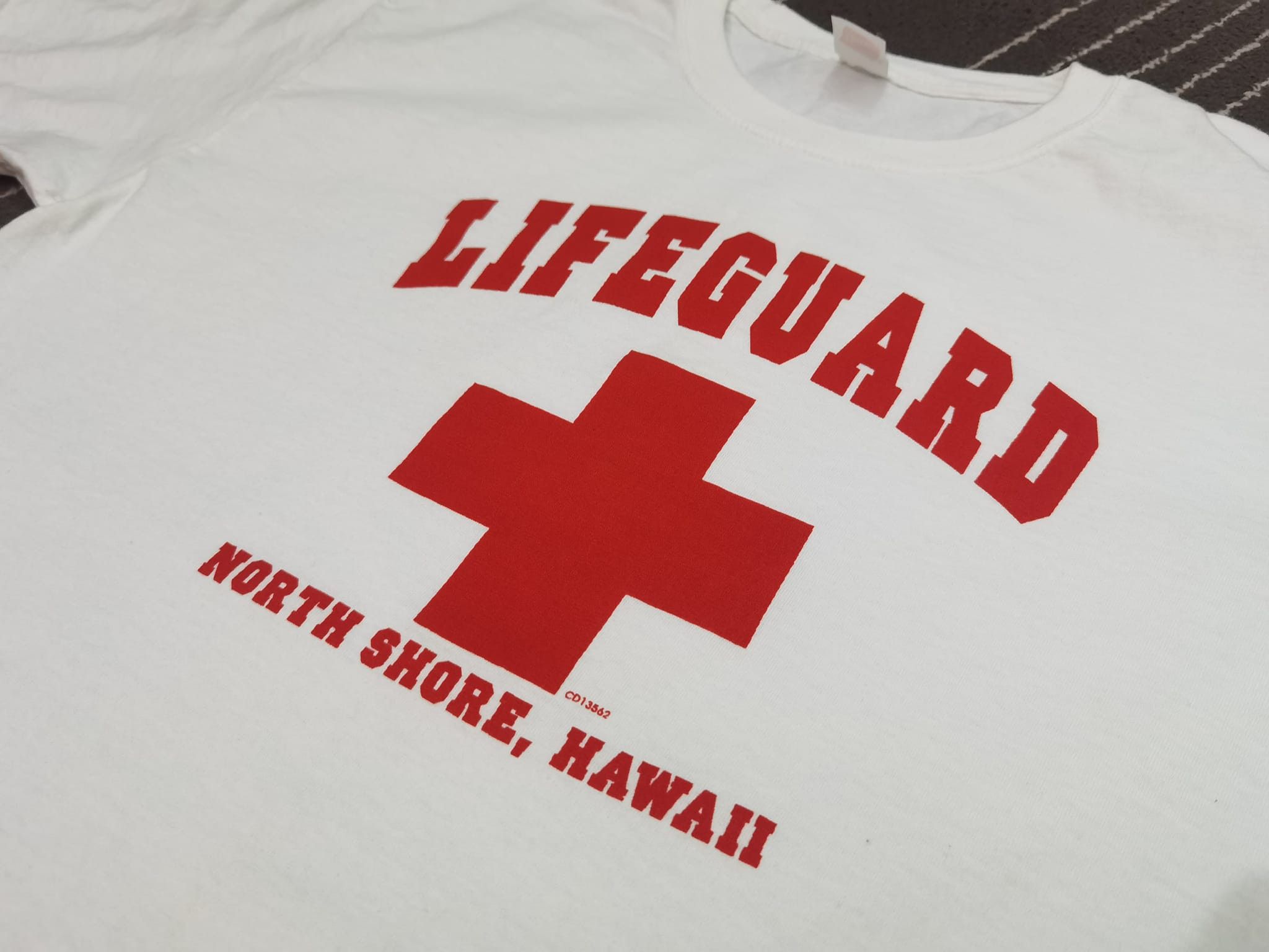 Vintage Lifeguard North Shore Hawaii hanes tee S 2177 Size US S / EU 44-46 / 1 - 6 Thumbnail