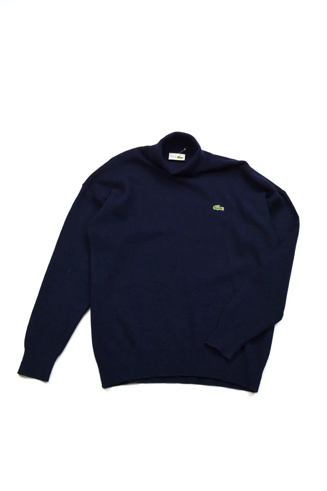 Lacoste New Vintage Lacoste wool turtleneck sweater Size US M / EU 48-50 / 2 - 1 Thumbnail