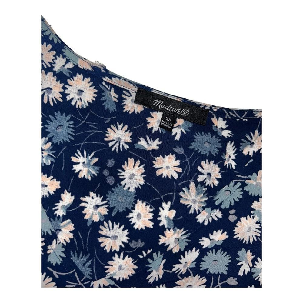 Madewell Madewell l Novel Tie-Front Top in French Floral XS Size XS / US 0-2 / IT 36-38 - 8 Thumbnail