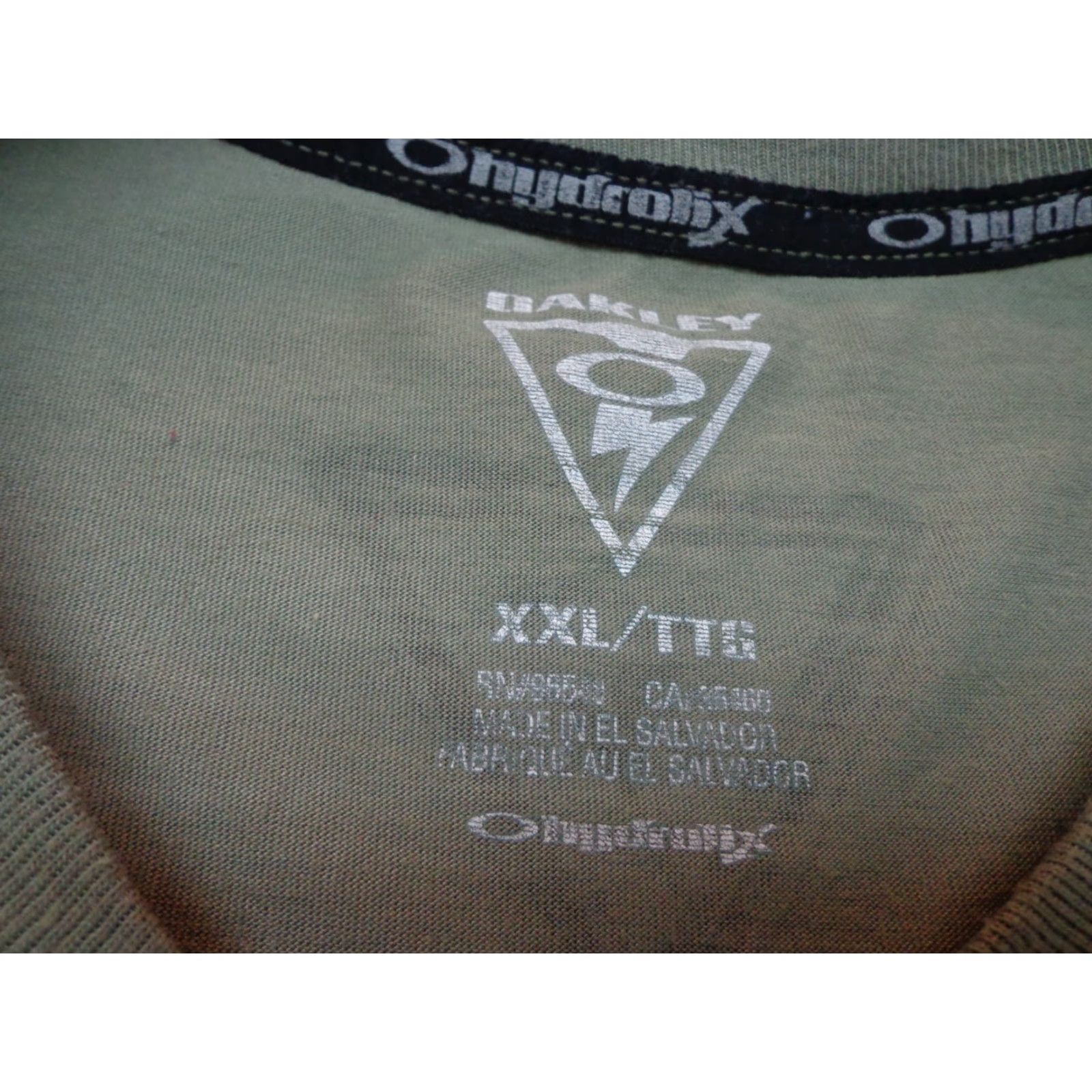 Oakley Oakley T-Shirt Mens Hydrolix Olive Green Camo Graphic 2XL Green Fatigue Camo Mens Size US XXL / EU 58 / 5 - 5 Thumbnail