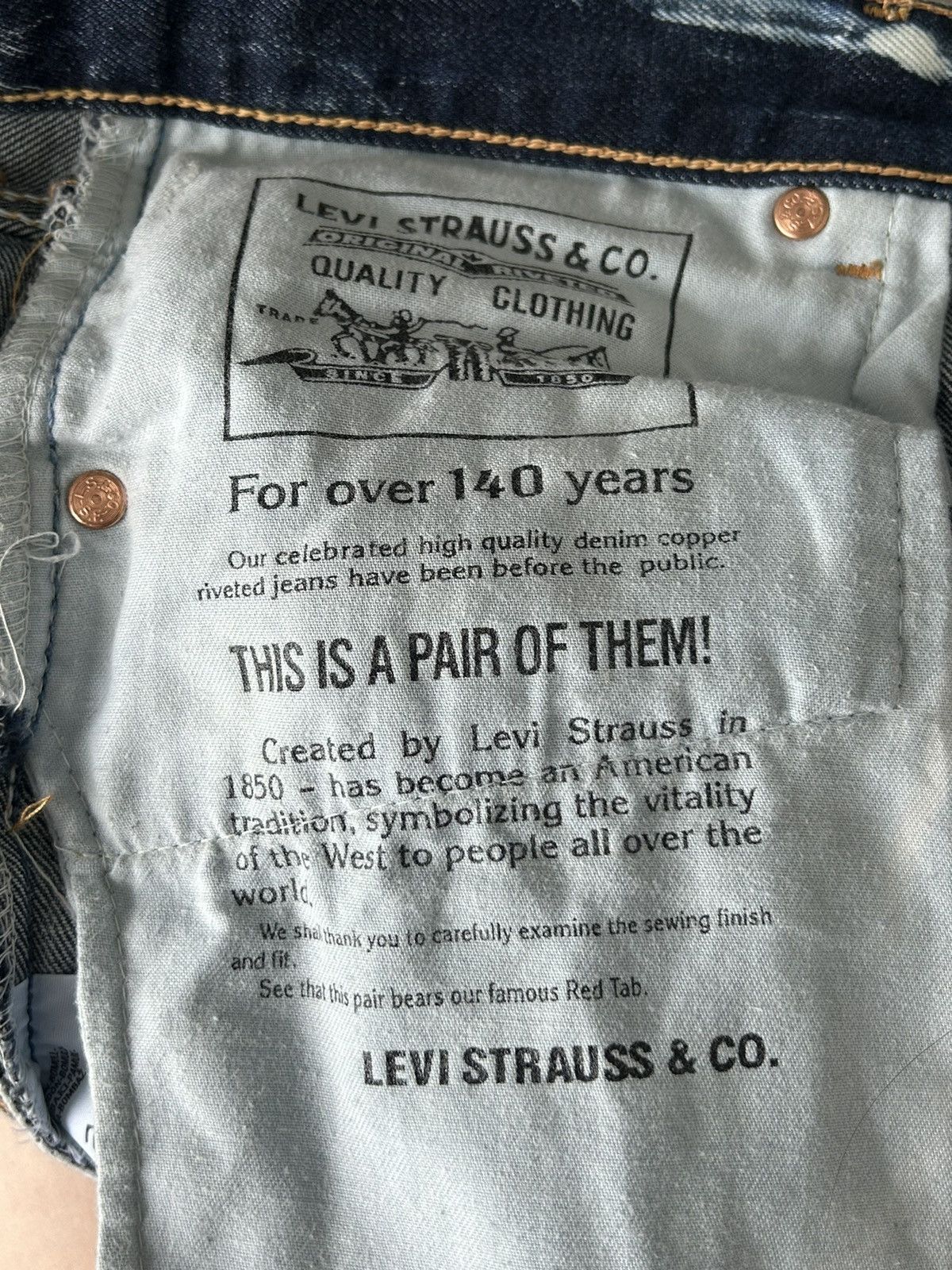 Levi's × Vintage LEVI’S Vintage 525 Faded Flare Jeans Y2K Avant garde 00s Size 30" / US 8 / IT 44 - 16 Thumbnail