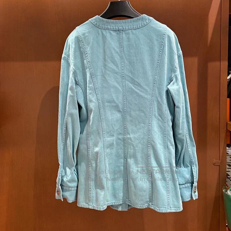 Chanel Chanel Camelia blue denim jacket Size XS / US 0-2 / IT 36-38 - 2 Thumbnail
