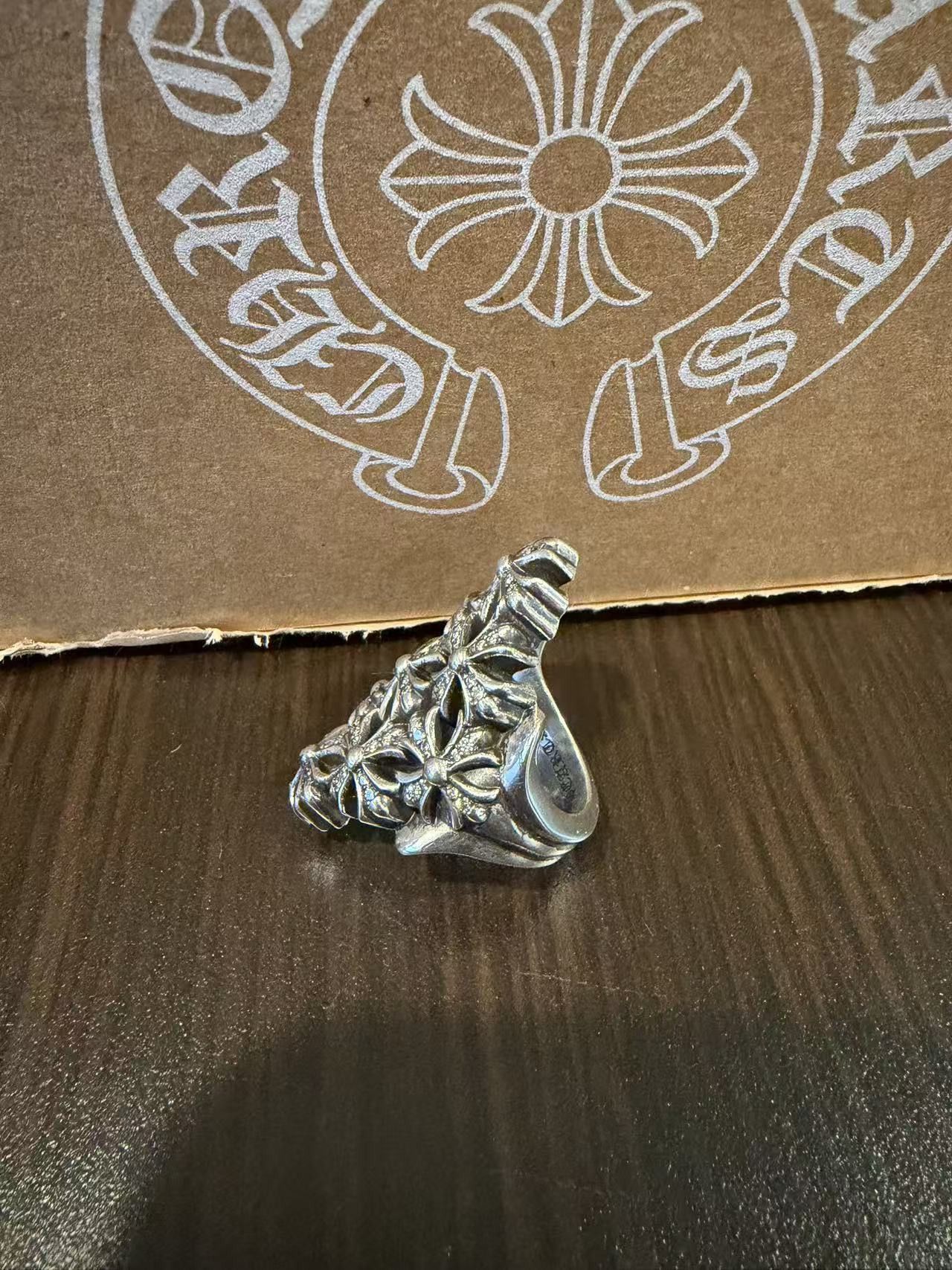 Chrome Hearts Chrome Hearts ChainMail Ring US8 Size ONE SIZE - 3 Thumbnail