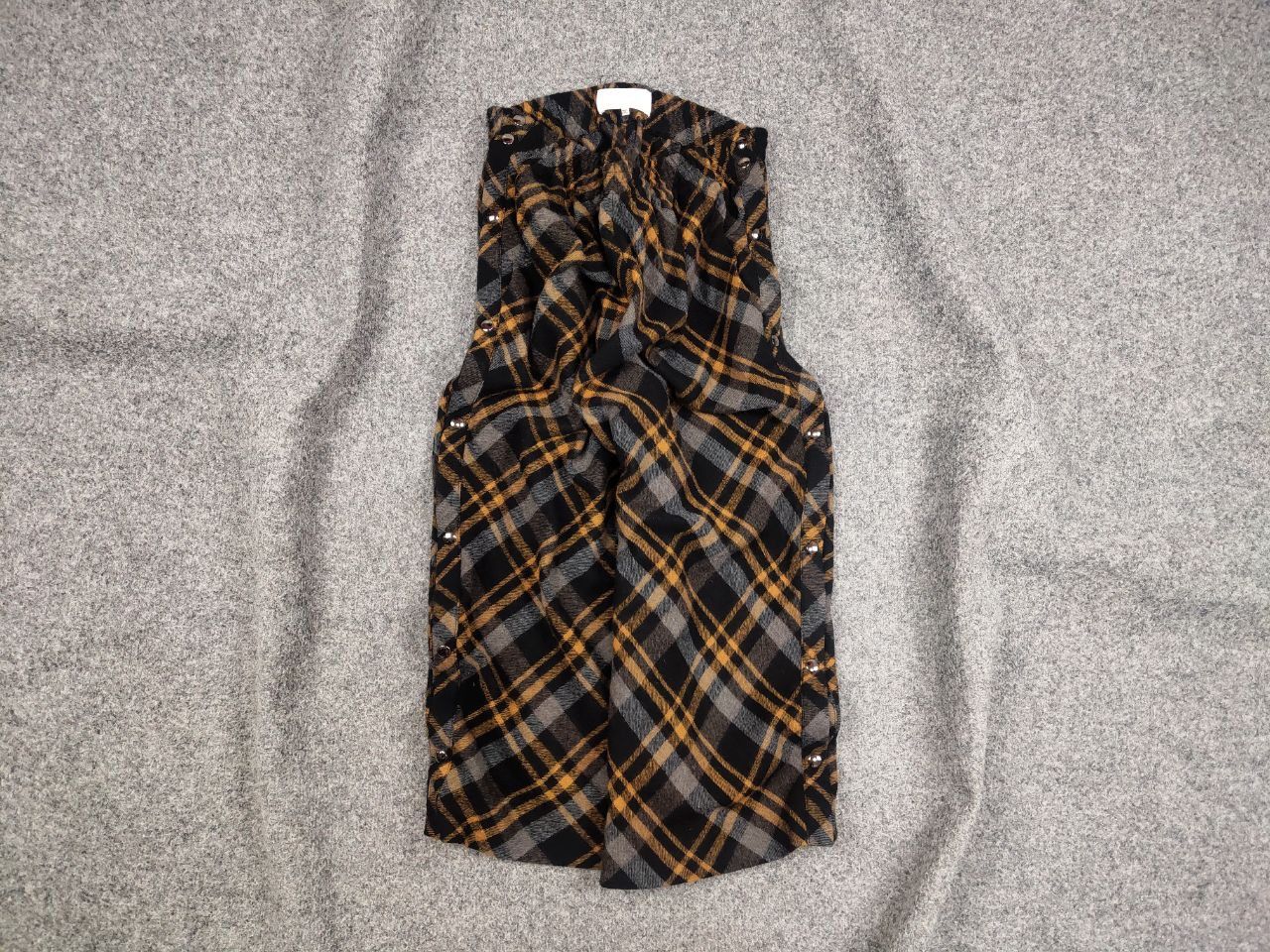 Maison Margiela Maison Margiela white label Cropped buttons Wool Pants Size 42" / US 20 - 2 Thumbnail