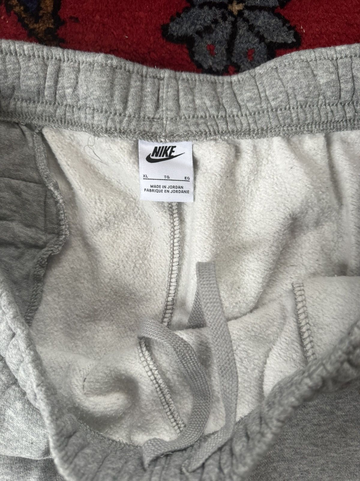 Nike Gray Baggy Nike Sweatpants Size US 34 / EU 50 - 4 Thumbnail