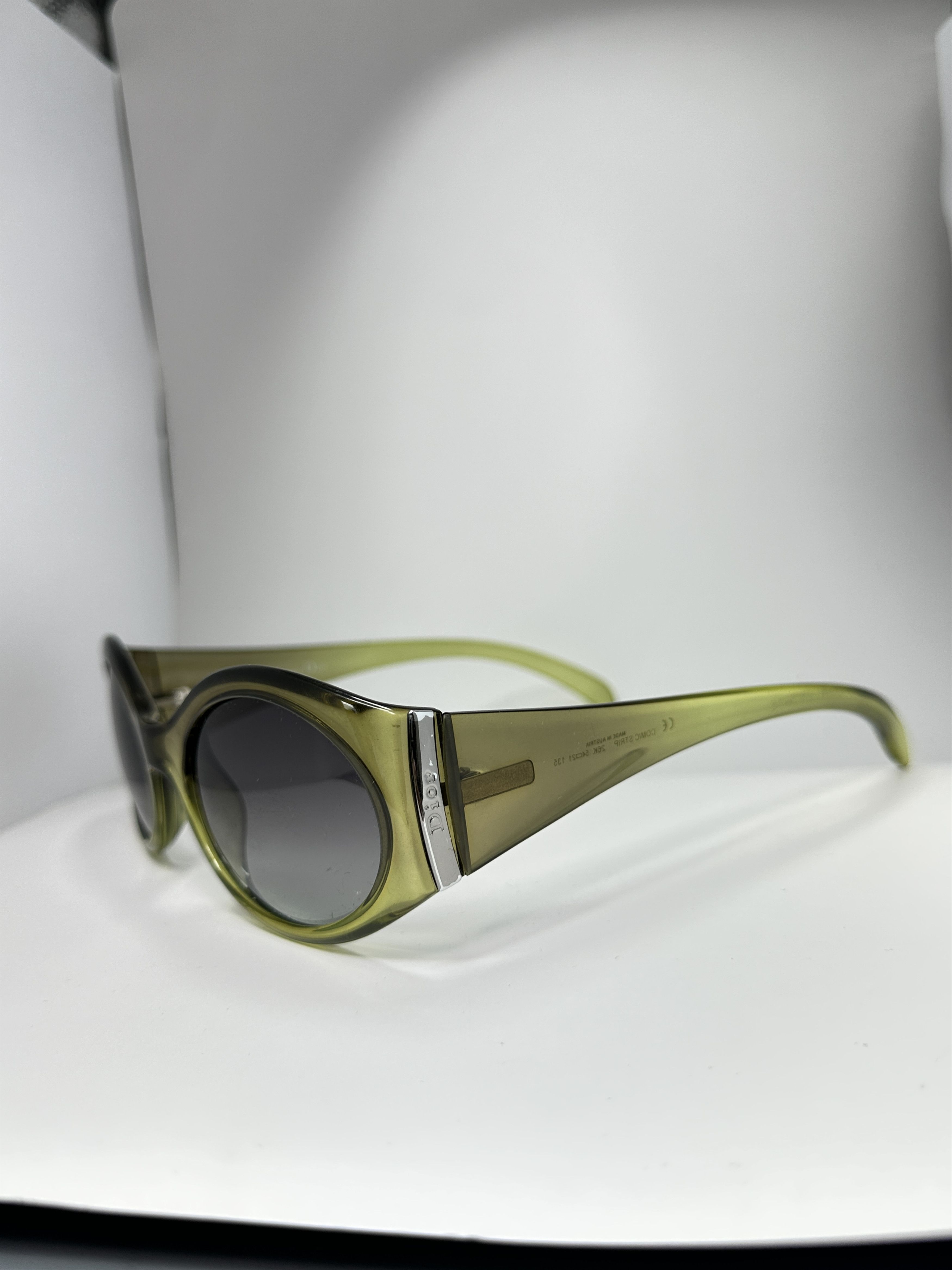 Dior Vintage Avant Garde Dior Comic Strip Sunglasses 00s Size ONE SIZE - 1 Thumbnail