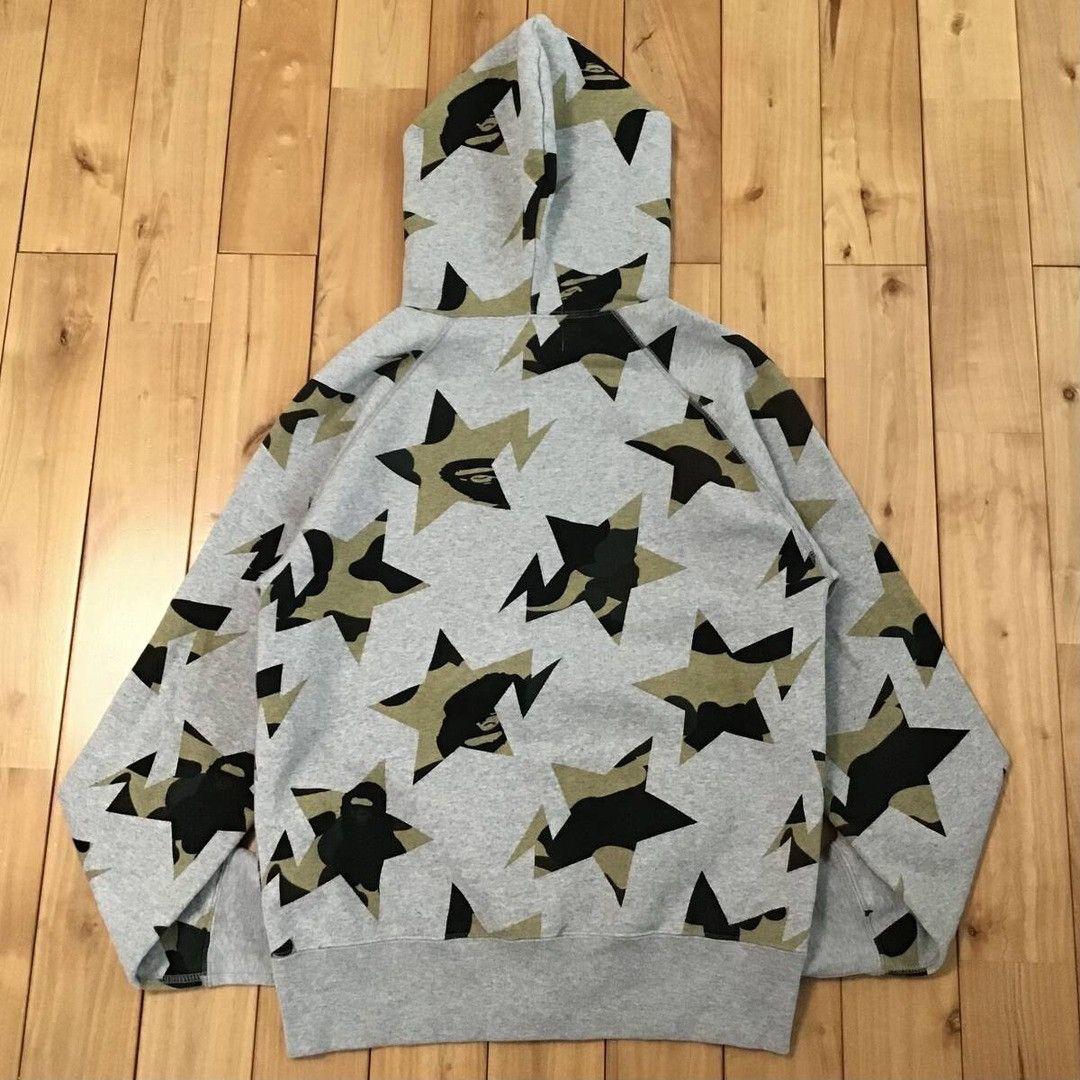 Bape × Nigo BAPE Sta full zip hoodie a bathing ape star BAPE camo NIGO Size US S / EU 44-46 / 1 - 2 Thumbnail