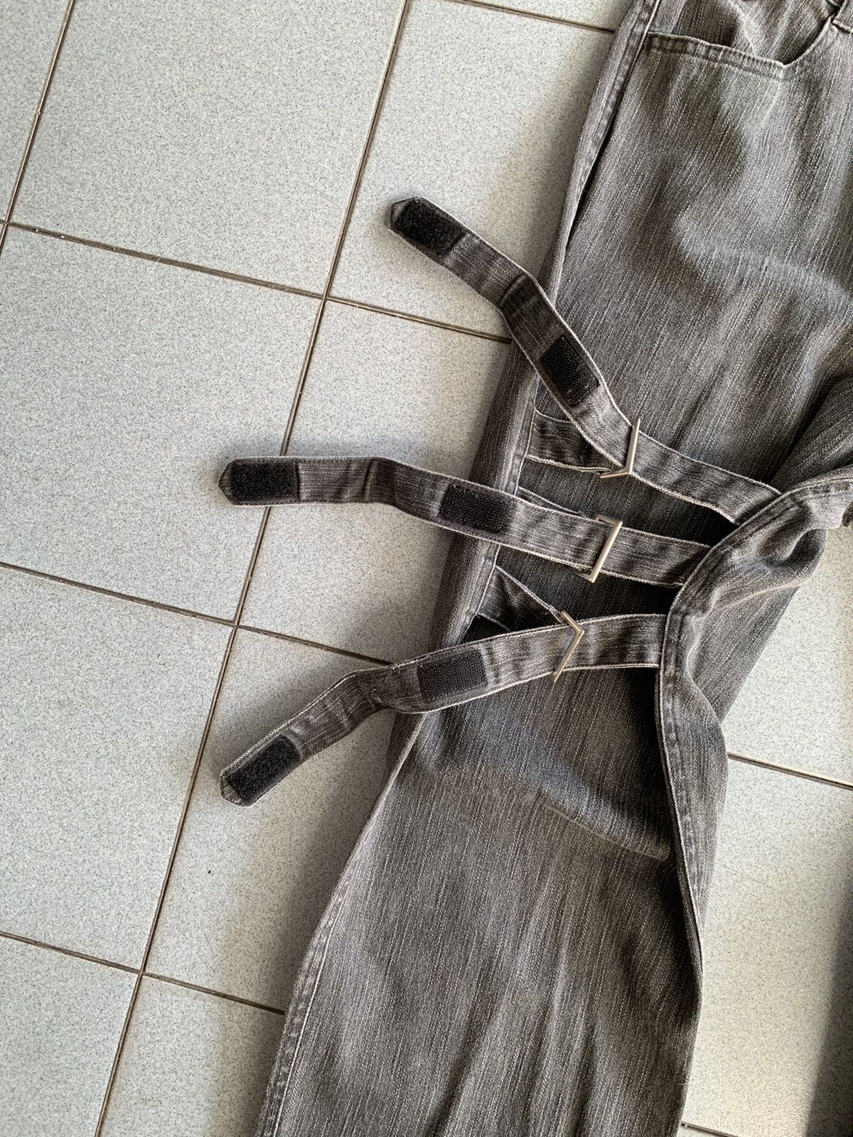 If Six Was Nine Slash Number Bondage Jeans Size US 28 / EU 44 - 4 Thumbnail