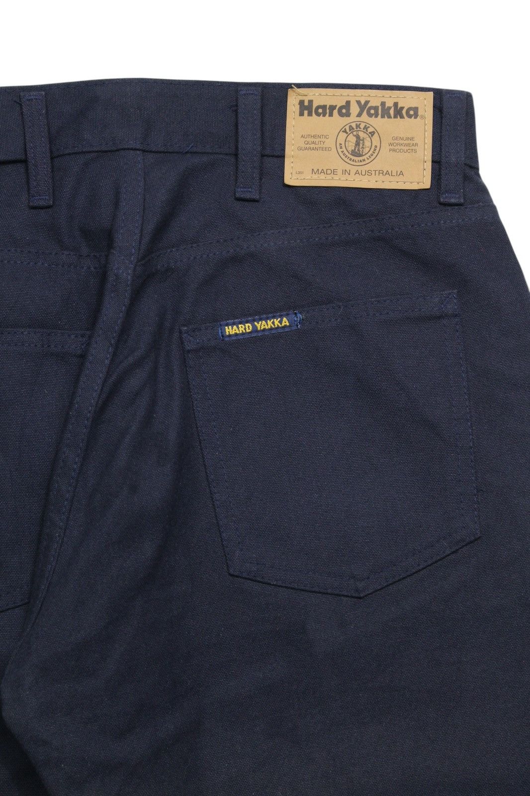 45rpm × Japanese Brand × Vintage 2000S HARD YAKKA JEANS Size US 28 / EU 44 - 5 Thumbnail