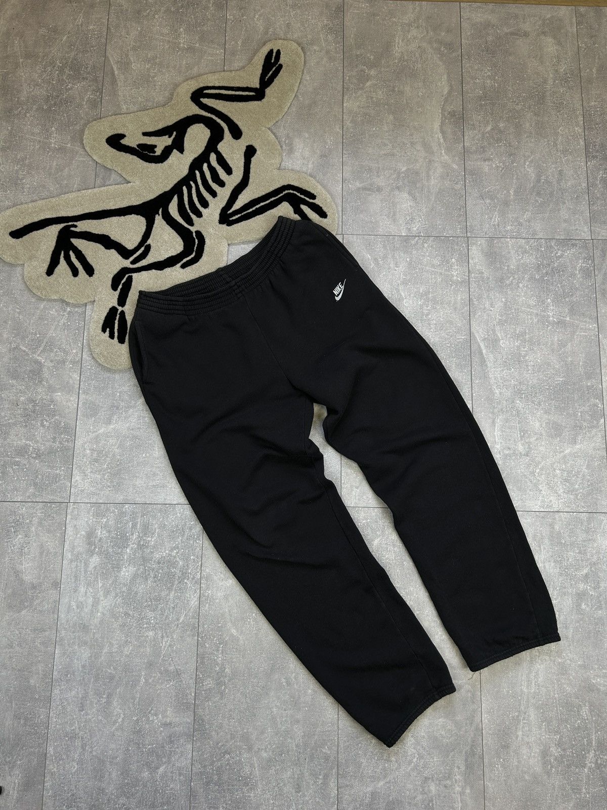 Nike × Vintage Mens Vintage Nike basic Sweatpants y2k rare pants swoosh Size US 34 / EU 50 - 2 Thumbnail