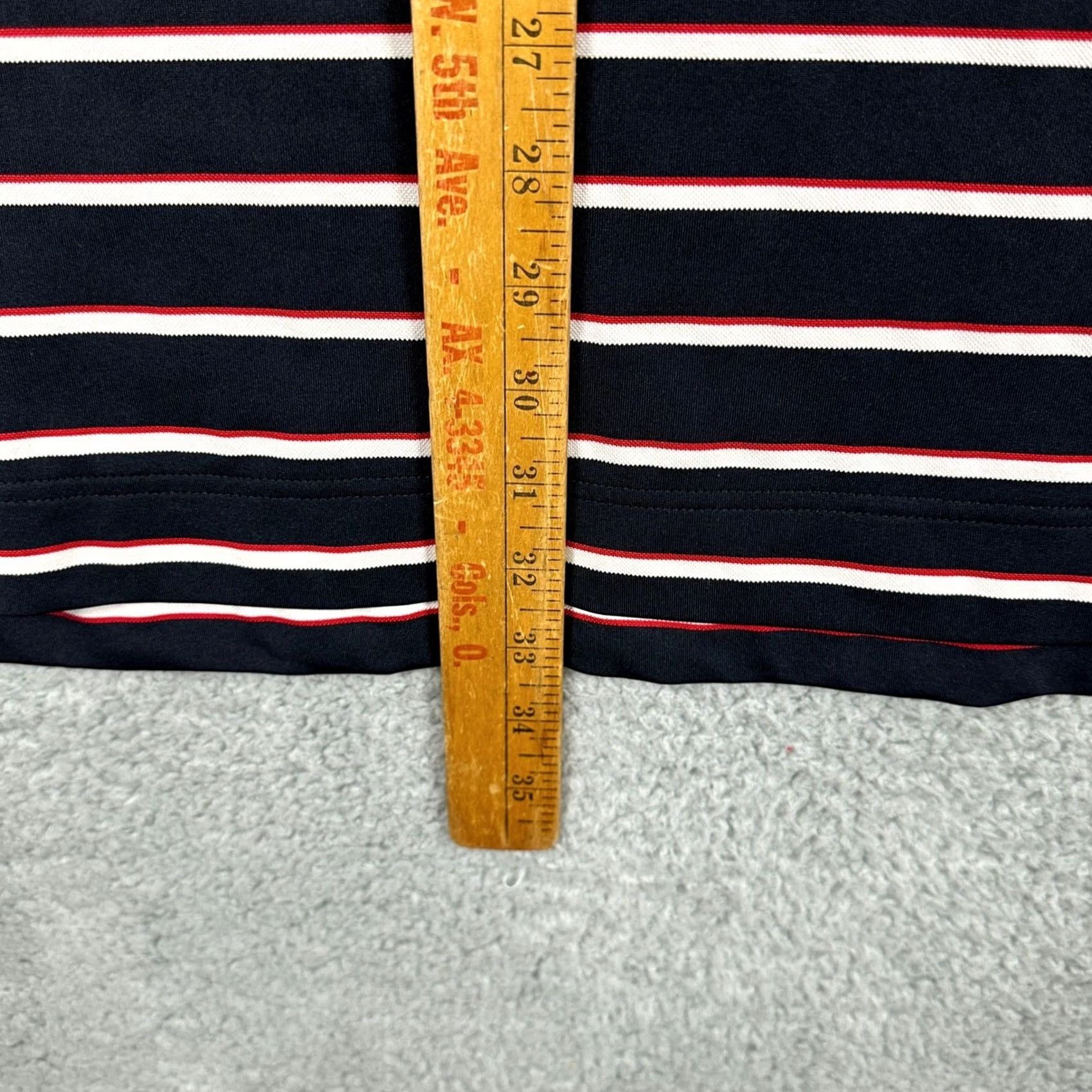 Footjoy FootJoy Polo Shirt Men 2XL Short Sleeve Red Dark Navy Logo Golf Rugby Breathable Stretch Relaxed Fit Shirt Size US XXL / EU 58 / 5 - 7 Thumbnail