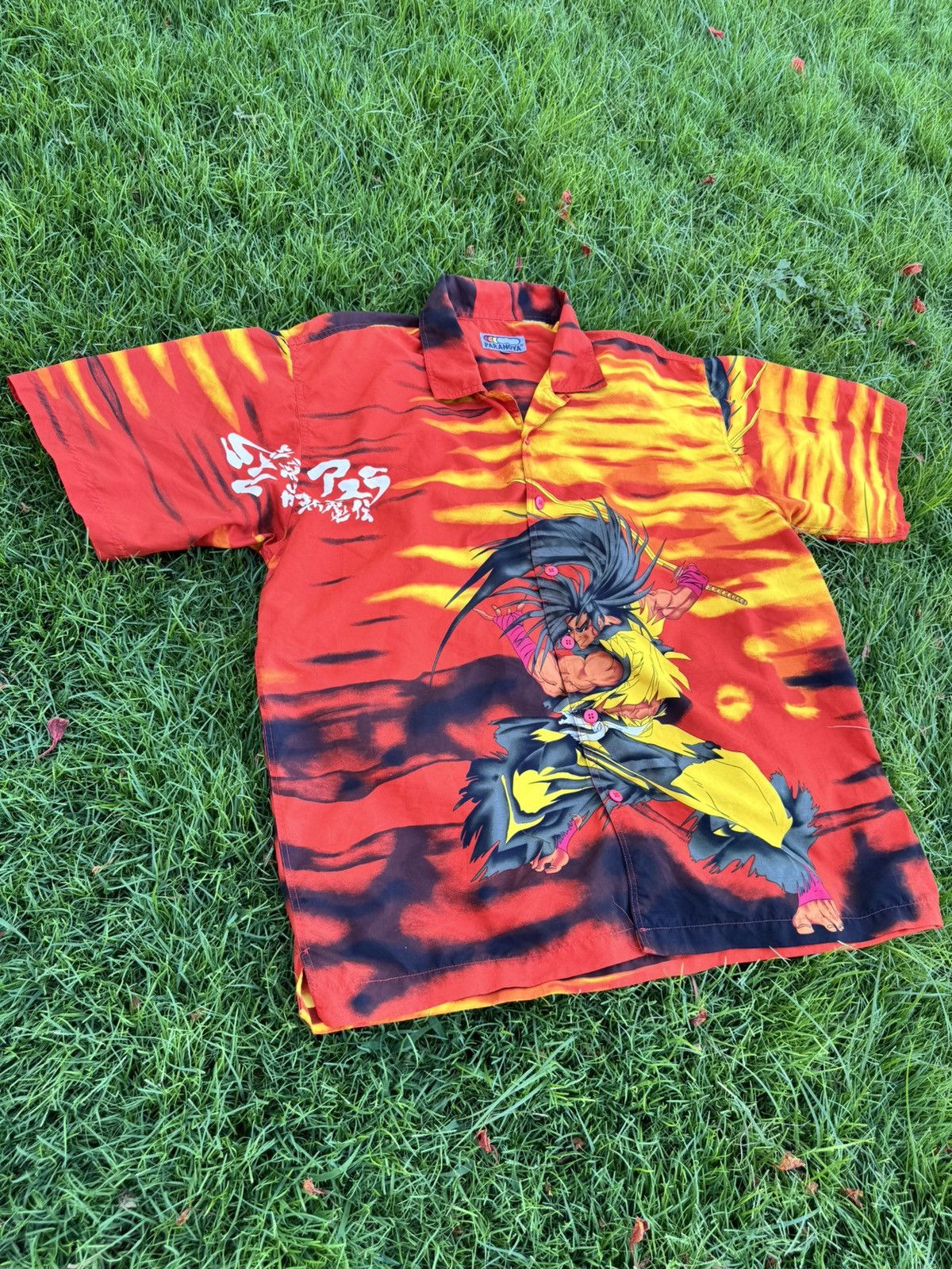 Vintage vintage 1990s anime-themed button-up shirt Size US XXL / EU 58 / 5 - 3 Thumbnail