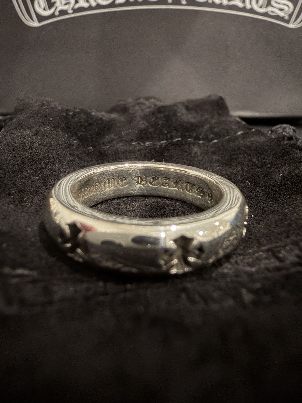 Chrome Hearts Chrome Hearts Negative Plus Ring Size 7 .925 Size ONE SIZE - 7 Thumbnail