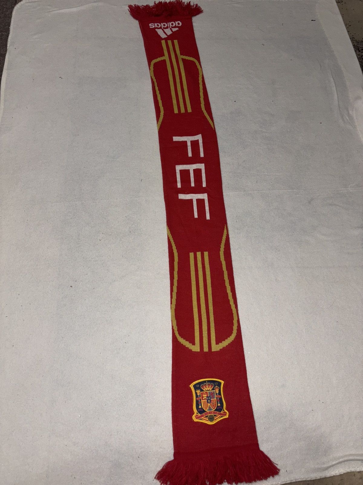 Adidas Adidas Spain National Team Fan Scarf Football Vintage Size ONE SIZE - 8 Thumbnail