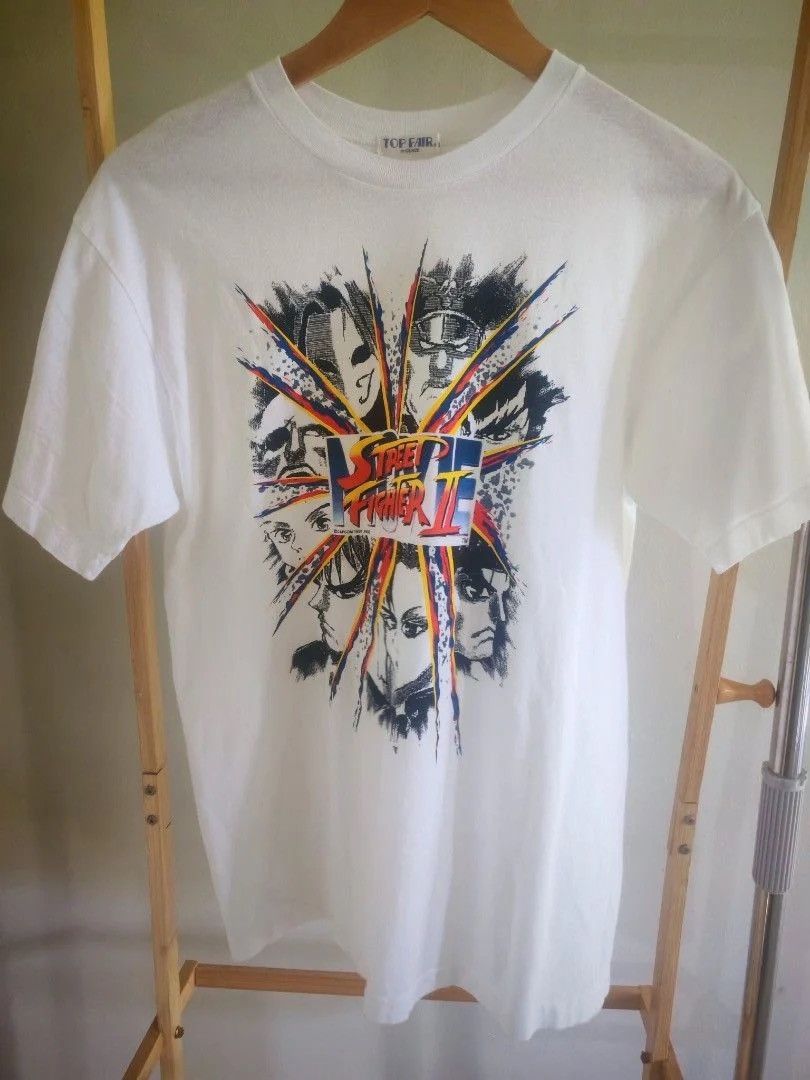 Street Fighter Vintage 90s Street Fighter II Capcom Japan Tee Size US M / EU 48-50 / 2 - 1 Thumbnail
