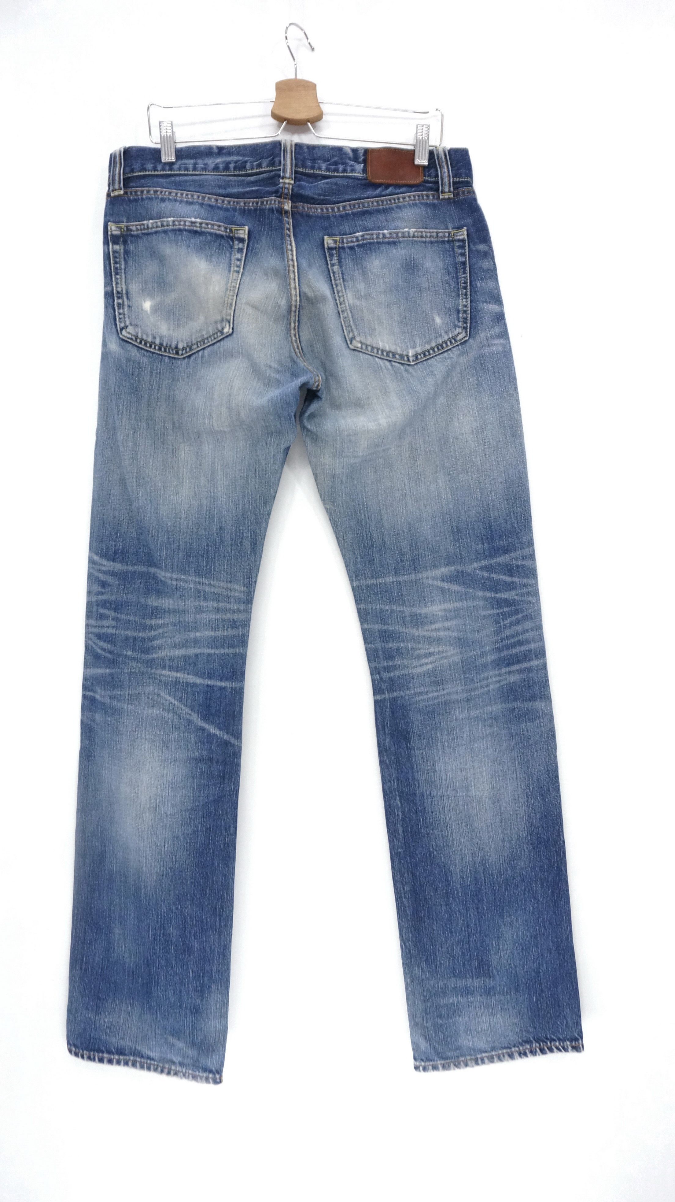 Japanese Brand Uniqlo Jeans UJ S002 Distressed Ripped Vintage Jeans W34 Size US 34 / EU 50 - 1 Thumbnail