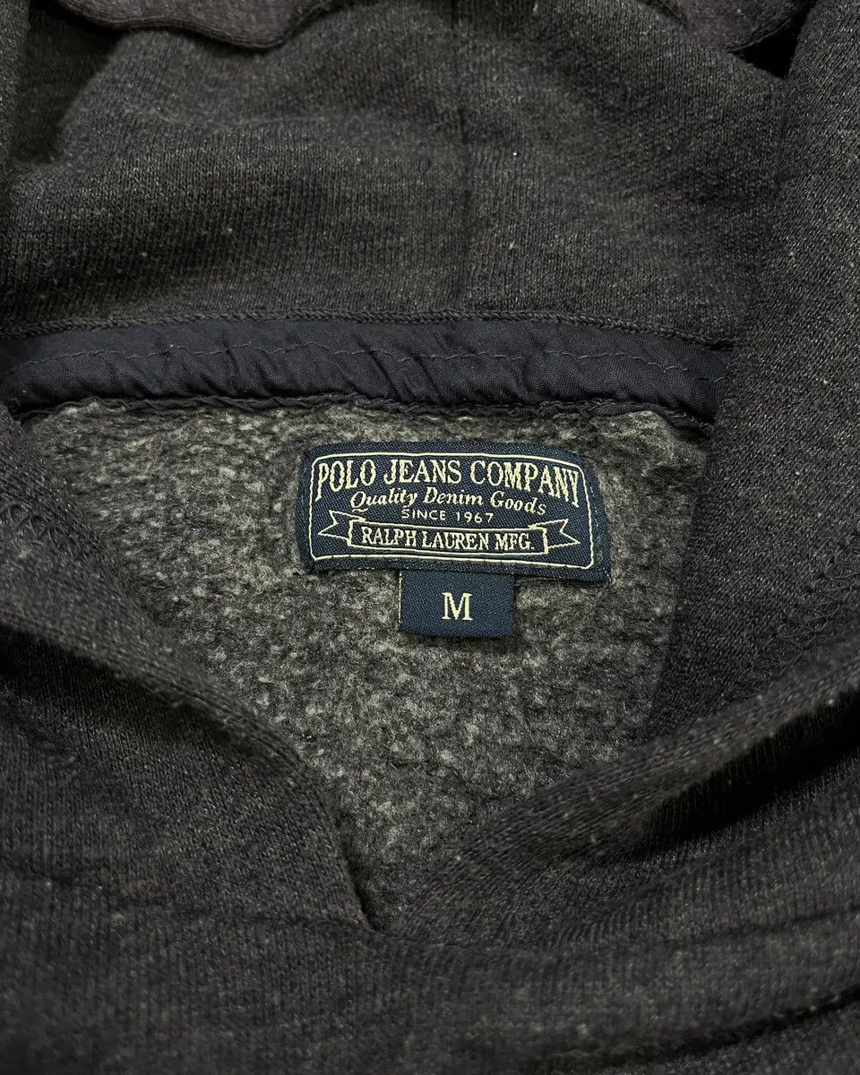 Polo Ralph Lauren Ralph Lauren Purple Grey Flag Patch Hoodie Size S / US 4 / IT 40 - 9 Thumbnail