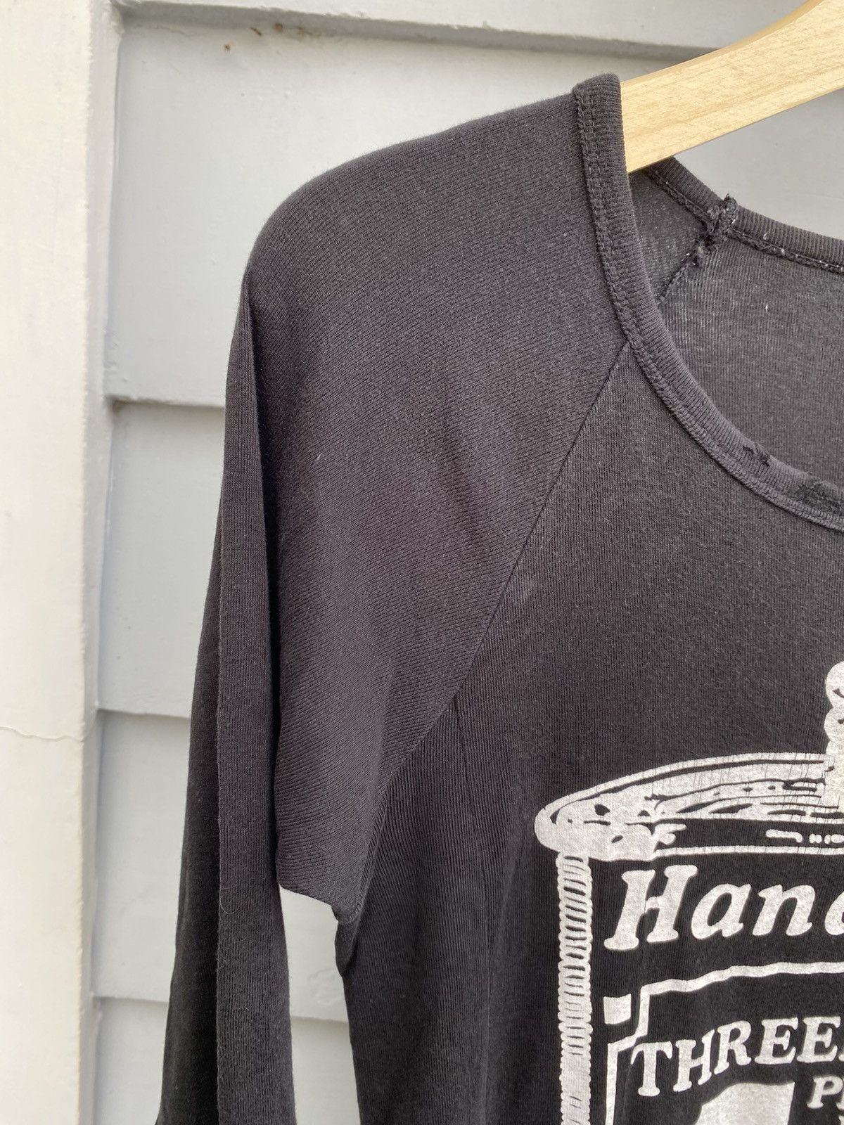 Vintage Japanese Handy Oily 3in1 Poem Slim Fit Longsleeve Tshirt Size US M / EU 48-50 / 2 - 3 Thumbnail