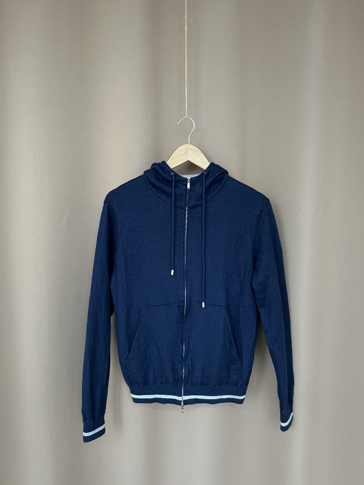 Cashmere Wool Italian Designers Fioroni Alta Maglieria Italiana Cashmere Zip Sweater Size 50 Grailed