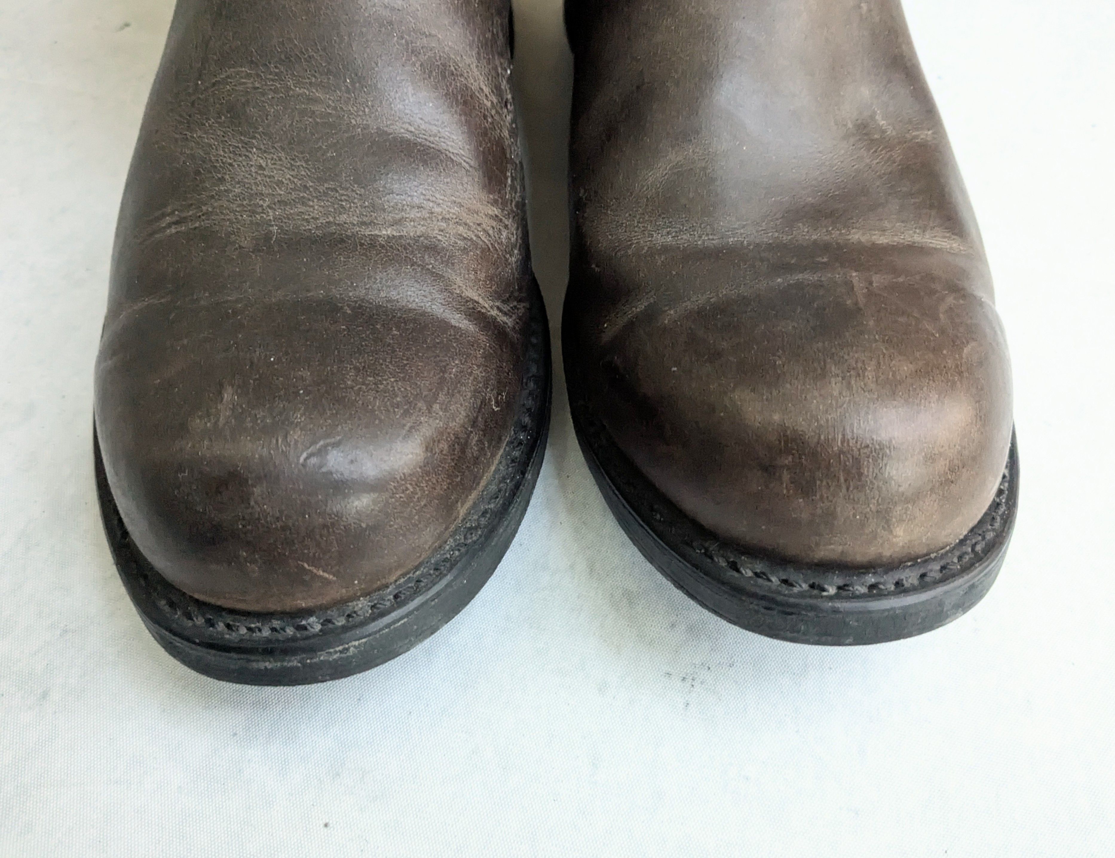 Frye Frye Engineer Boots Brown Leather 13 M Buckle Size US 13 / EU 46 - 4 Thumbnail
