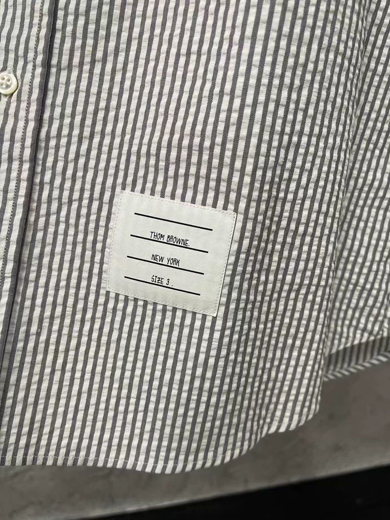 Thom Browne Thom browne Tb short-sleeved shirt 2503-Nextarrow Size US L / EU 52-54 / 3 - 5 Thumbnail