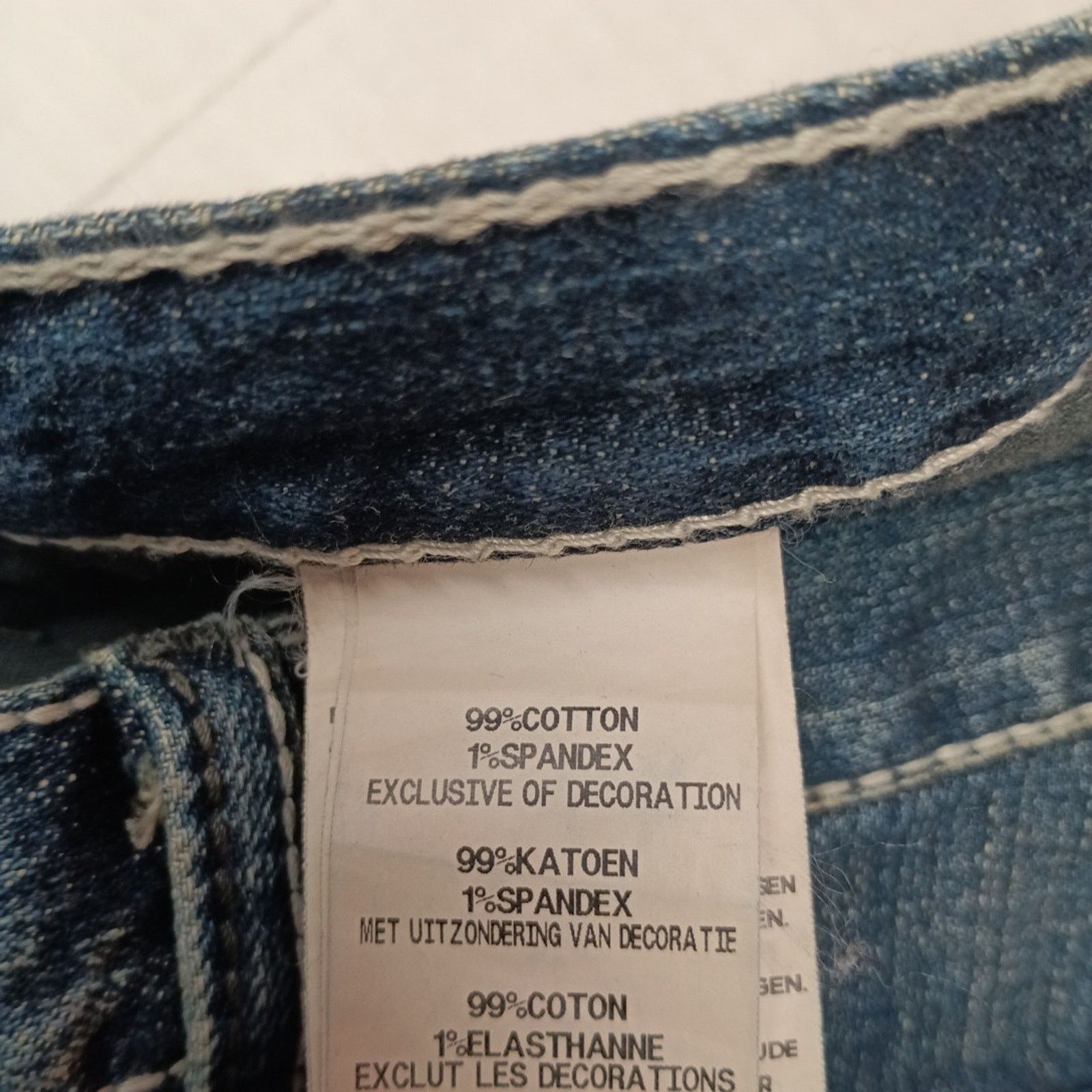 Harley Davidson Harley Davidson H-D Jeans Men's Size 34x36 Blue Straight Leg Size US 34 / EU 50 - 8 Thumbnail
