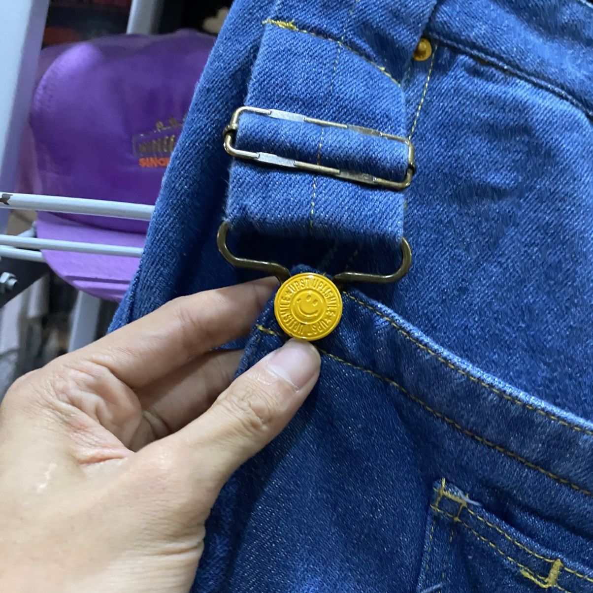 Japanese Brand 🔥Steals 🔥 RARE UP! SMILE JAPAN denim jeans Size US 32 / EU 48 - 9 Thumbnail