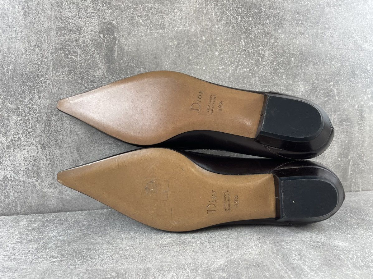 Christian Dior Monsieur Christian Dior Galliano 00s Leather Logo Pumps Heels Shoes Size US 9.5 / IT 39.5 - 7 Thumbnail